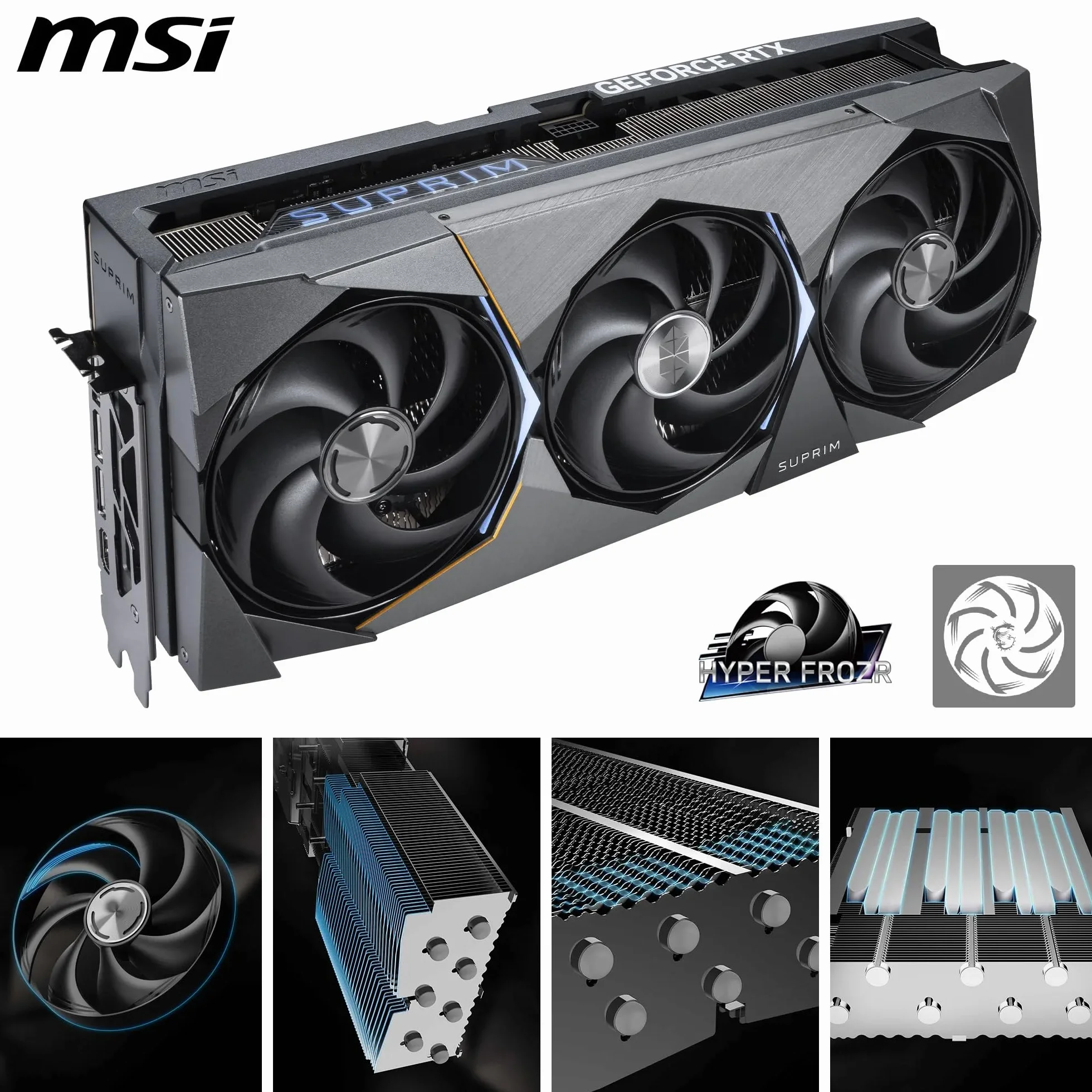 MSI GeForce RTX 5090 32G SUPRIM SOC
