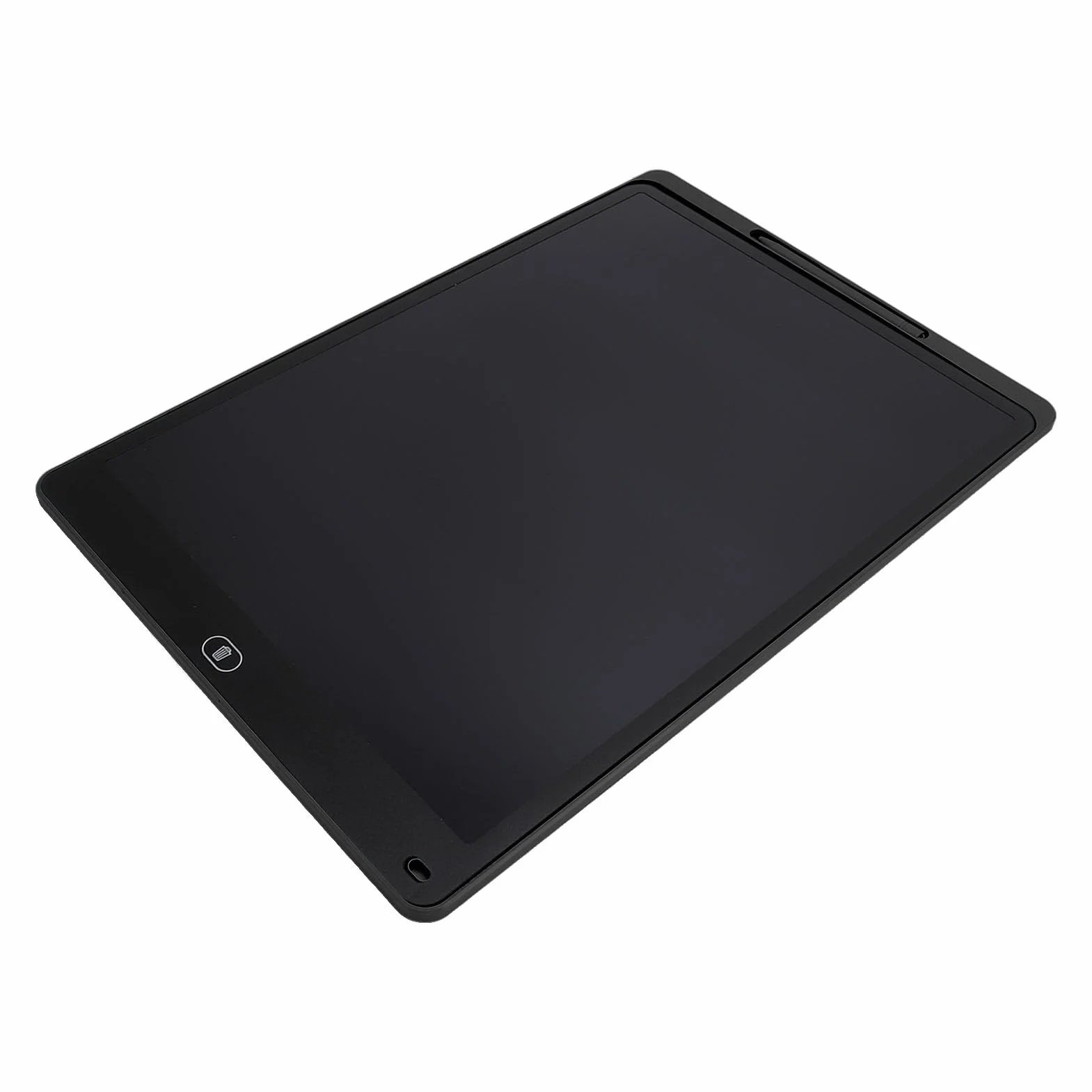Generic Tableta de Dibujo de 20 Pulgadas para Niños Pantalla de Escritura LCD para Niños, Almohadilla Electrónica de Dibujo Amigable con el Medio Ambiente con Pluma para Expresión Creativa (Black)