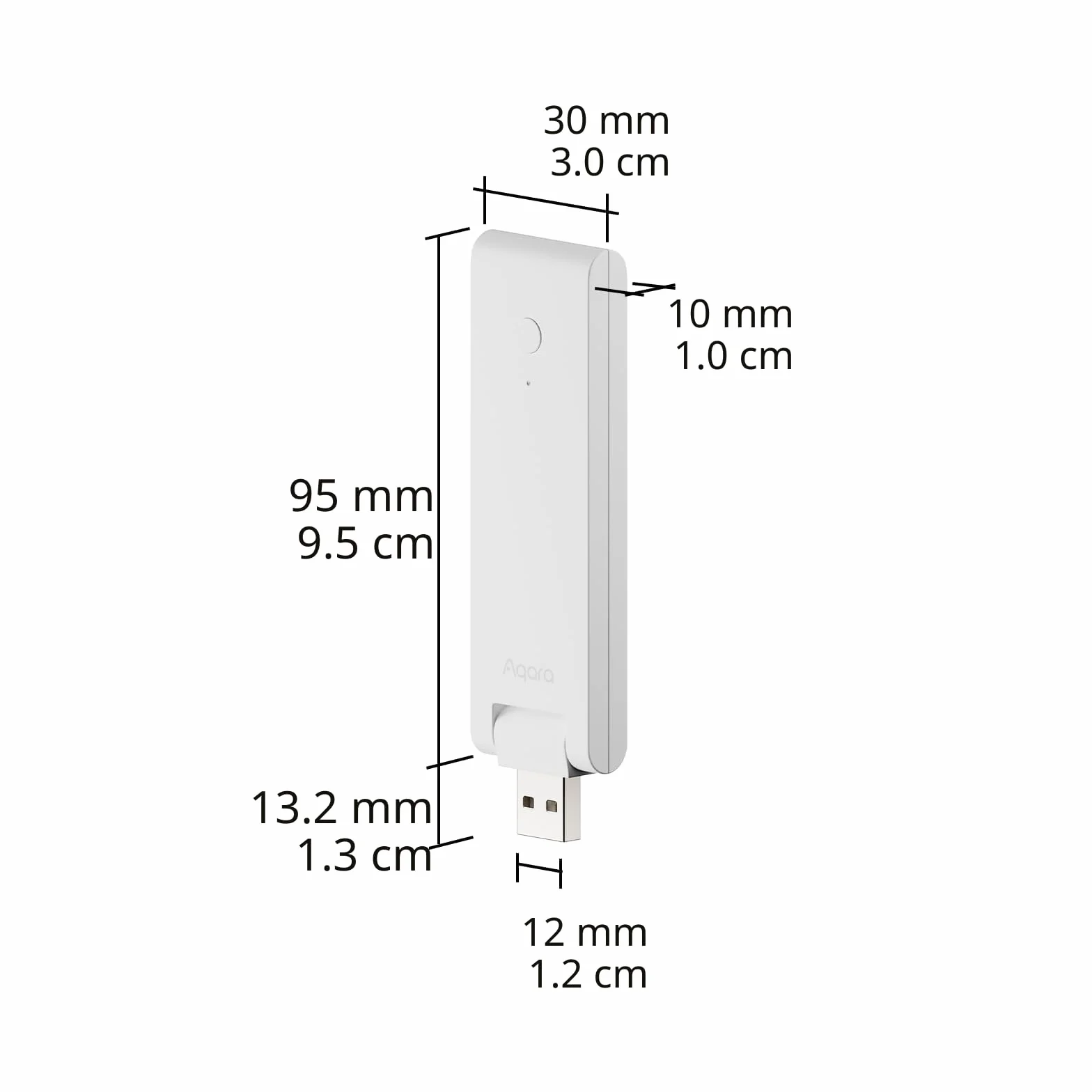 Aqara Hub Inteligente M100 para Domótica, Controlador Matter, Enrutador de Borde Thread, Características de Aqara Zigbee, Wi-Fi, Compatible con Amazon Alexa, Apple Home, Google Home, Home Assistant