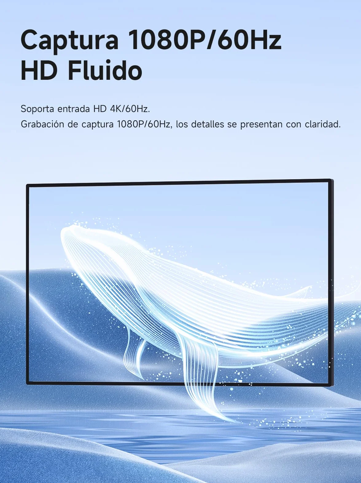 Hagibis Capturadora | USB 3.0 con PD 100W | HDMI a USB A/C | Capturadora de Video 1080P@60fps YUY2/MJPEG MS2130 | Grabadora para Meta Quest 3, Switch, PS5, VR, Streaming