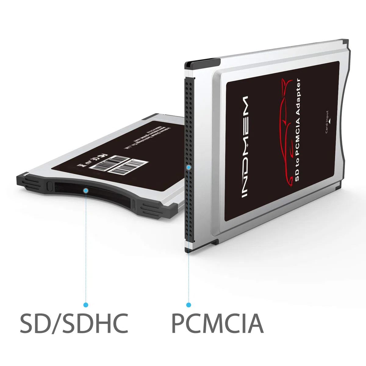 Adaptador de Tarjeta de Memoria PCMCIA a Tarjeta SD SDHC a PC Lector convertidor de Tarjetas para Mercedes Benz S, E, C, GLK, CLS Class COMAND APS Sistema Reproductor Multimedia