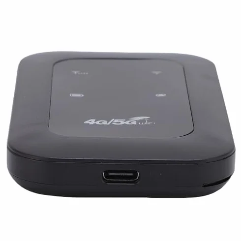 4G 5G WiFi Hotspot, LTE Router Móvil para Viajar a la Pantalla LED LED de Alta Velocidad de 300Mbps, Enrutador Portátil con Ranura de Tarjeta SIM, 10 del Dispositivo Conectividad