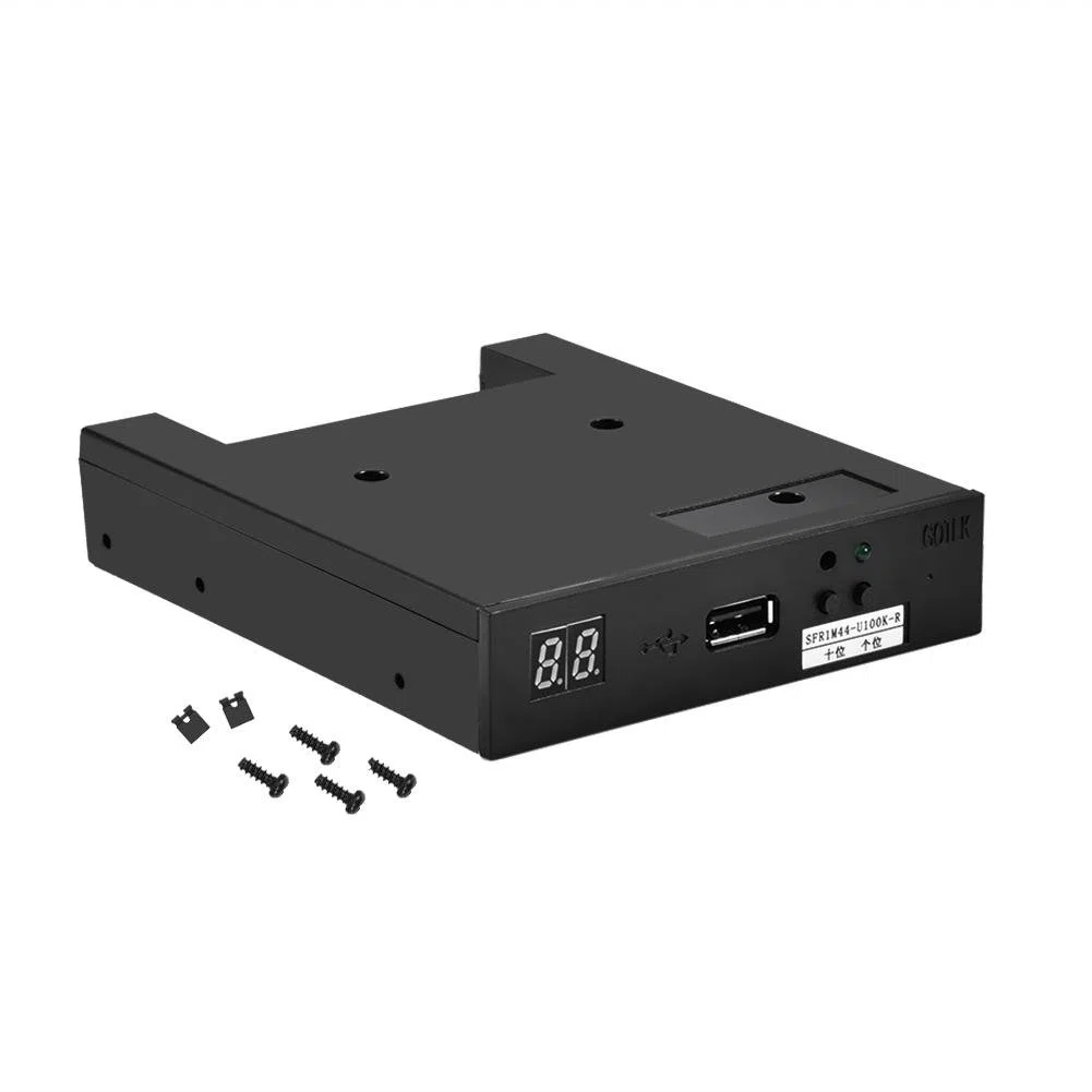 Tosuny USB Floppy Disk Reader, 3.5 "1.44MB USB SSD Floppy Drive 5V DC Floppy Drive Emulator Compatible para Roland E-66, E-86, E-96, G-600, G-800, E-480B, E600, XP-50, Teclado V1000 VA-7