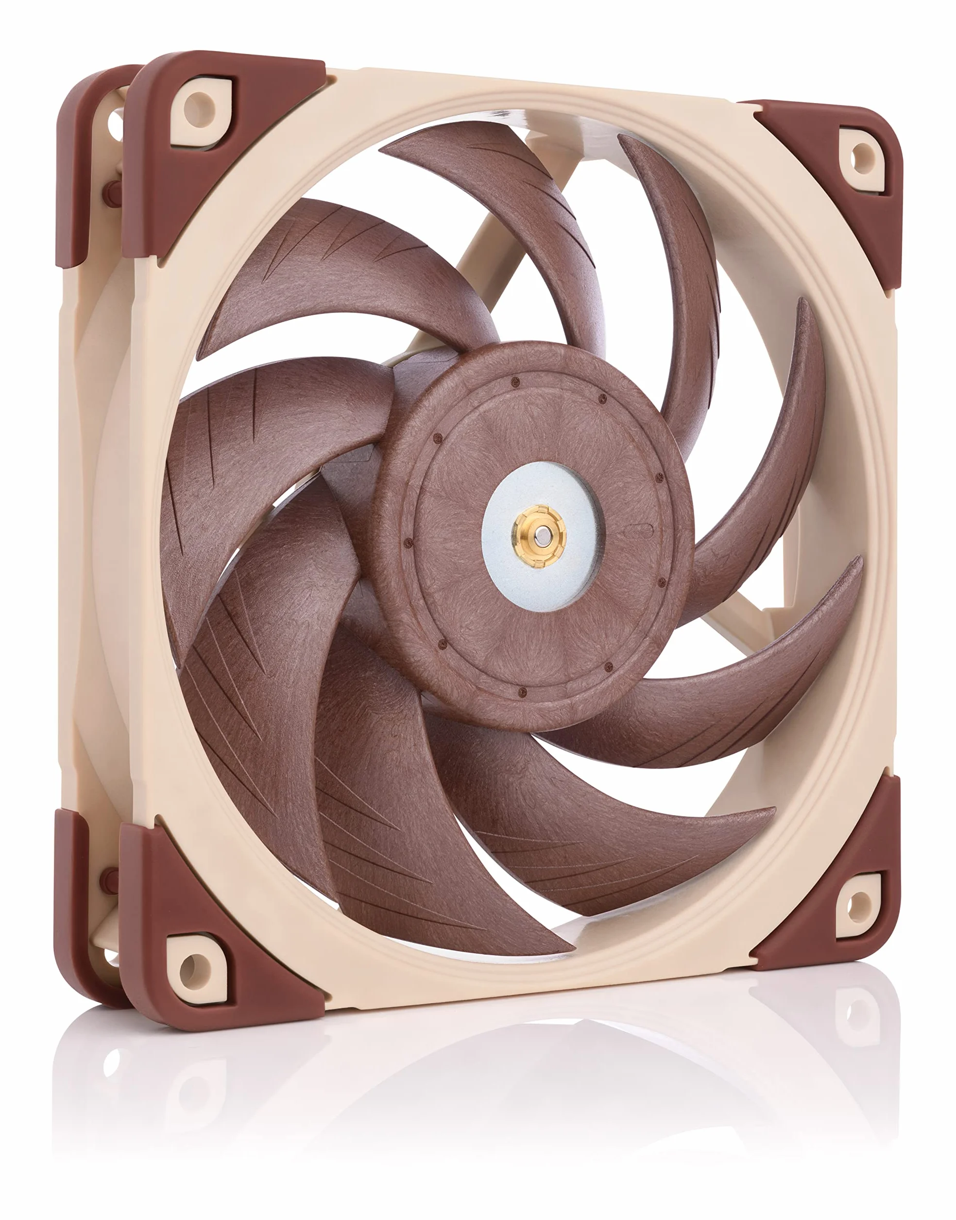 Noctua NF-A12x25 FLX, Ventilador Silencioso, 3 Pines (120 mm, Marrón)
