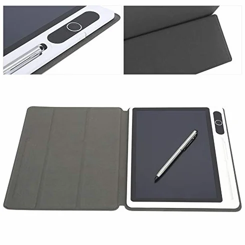 Tableta de Escritura LCD 9 Pulgadas Negro con Estuche de Cuero