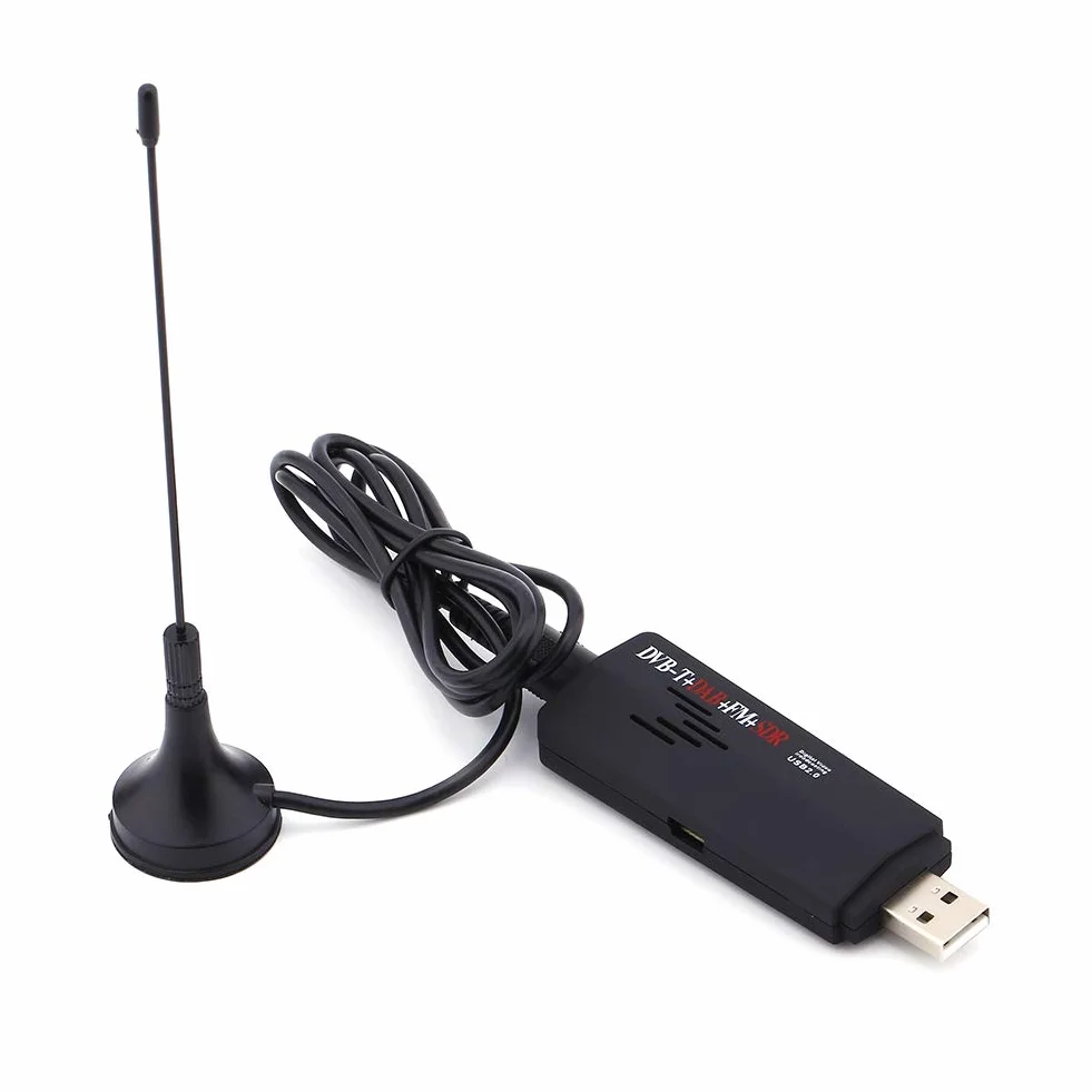 Sintonizador de TV USB y Receptor de Radio SDR - Digital HDTV DAB FM Stick RTL2832U R860T Ricevitore