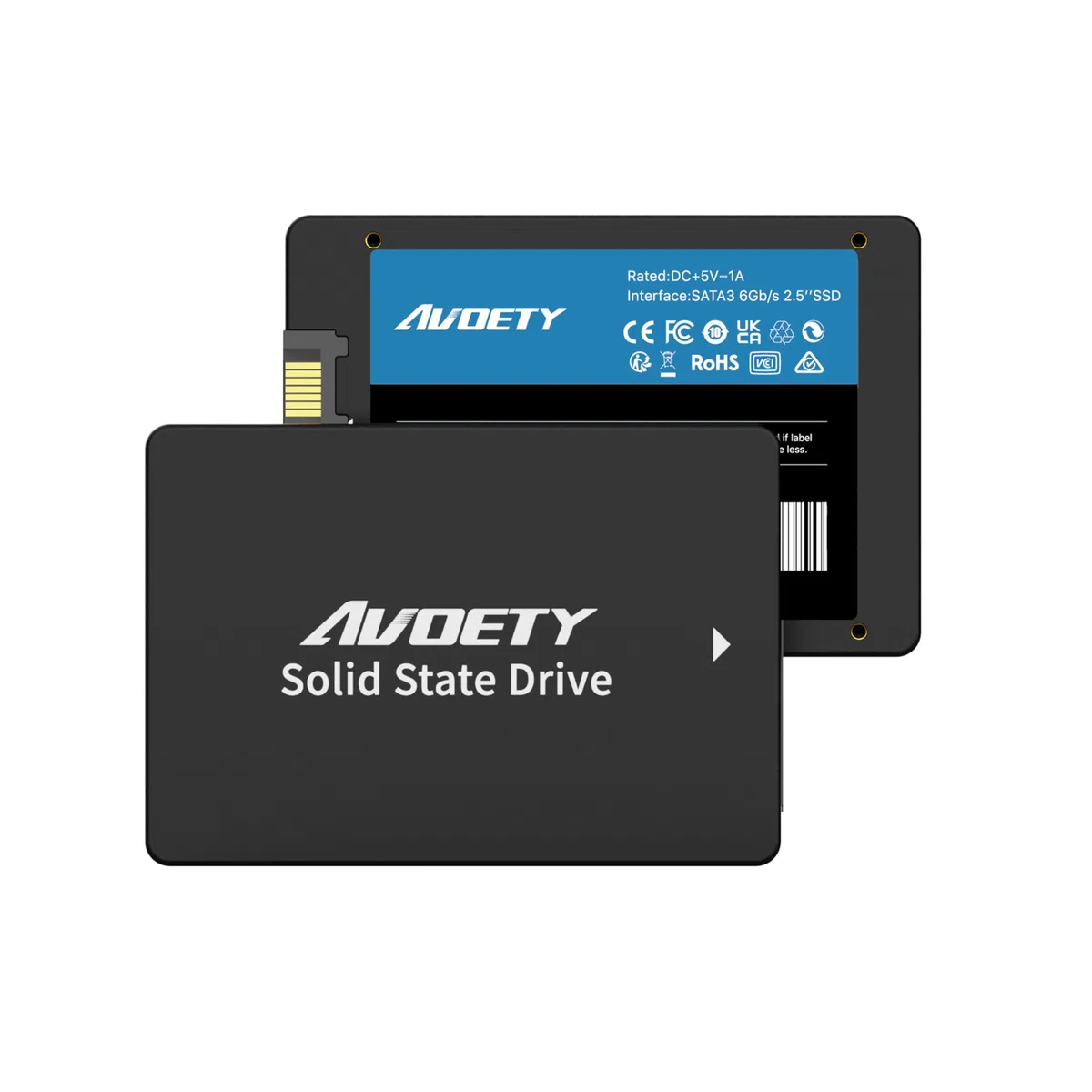 SSD Interno 512 GB SATA III 2,5" – Velocidad de Lectura de hasta 550 MB/s, SSD SATA 3D NAND para un Rendimiento más rápido en PC/Equipos de Escritorio y portátiles