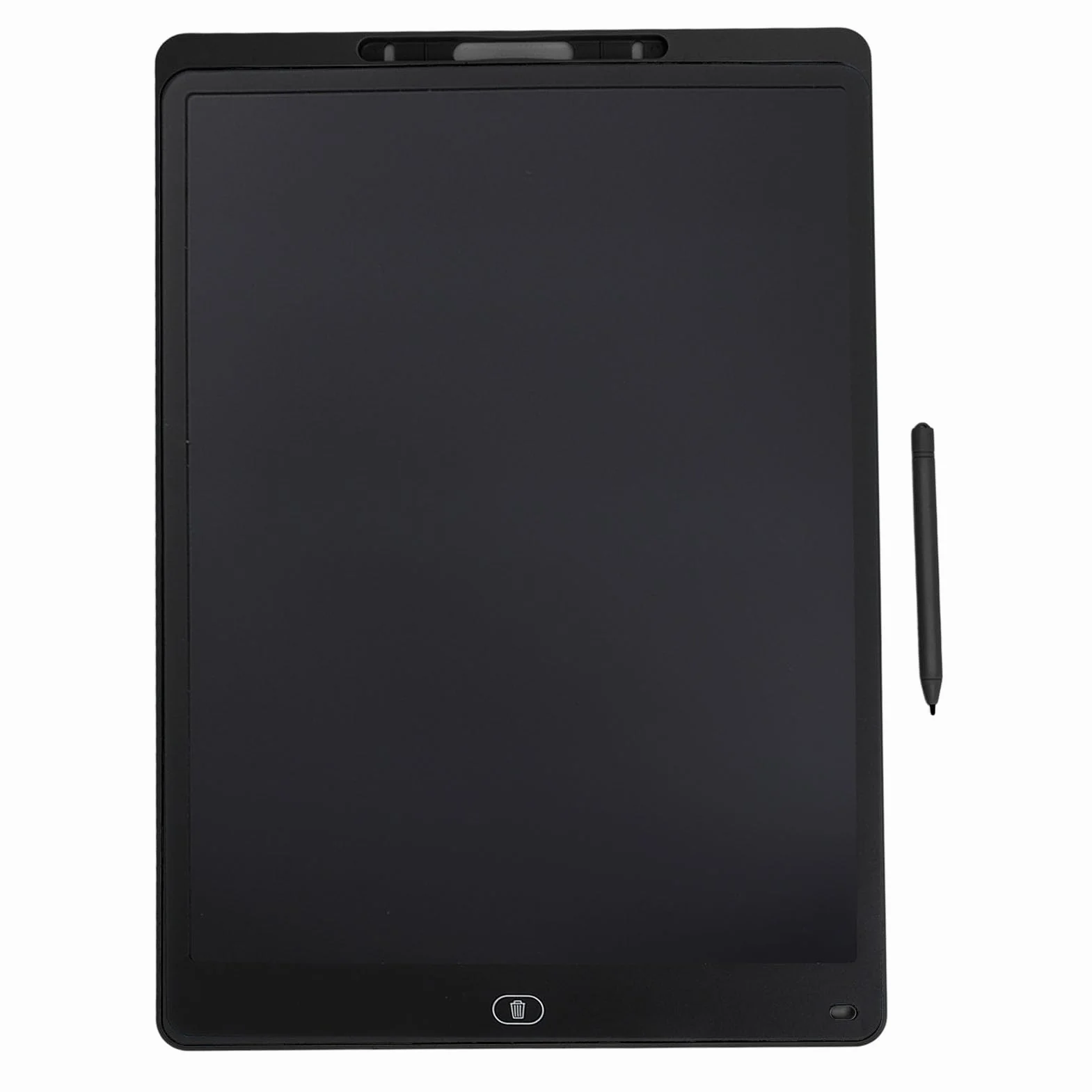 Generic Tableta de Dibujo de 20 Pulgadas para Niños Pantalla de Escritura LCD para Niños, Almohadilla Electrónica de Dibujo Amigable con el Medio Ambiente con Pluma para Expresión Creativa (Black)