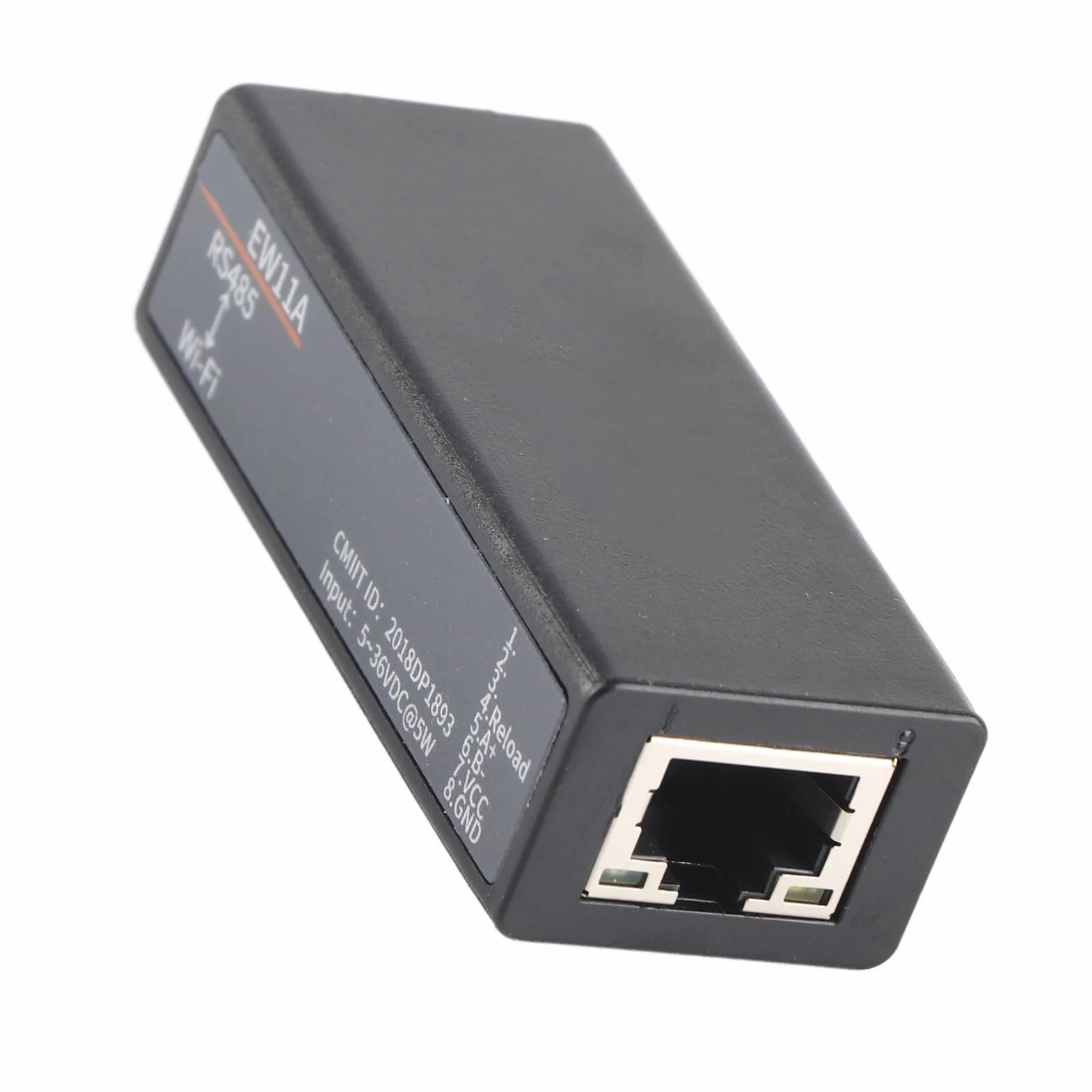 Dioche Elfin Ew11 Elfin-ew11 El servidor serie HF7221 a WiFi cuenta con un módulo de comunicación inalámbrica de antena integrado compatible con interfaz Modbus RJ45 con 8 conexiones
