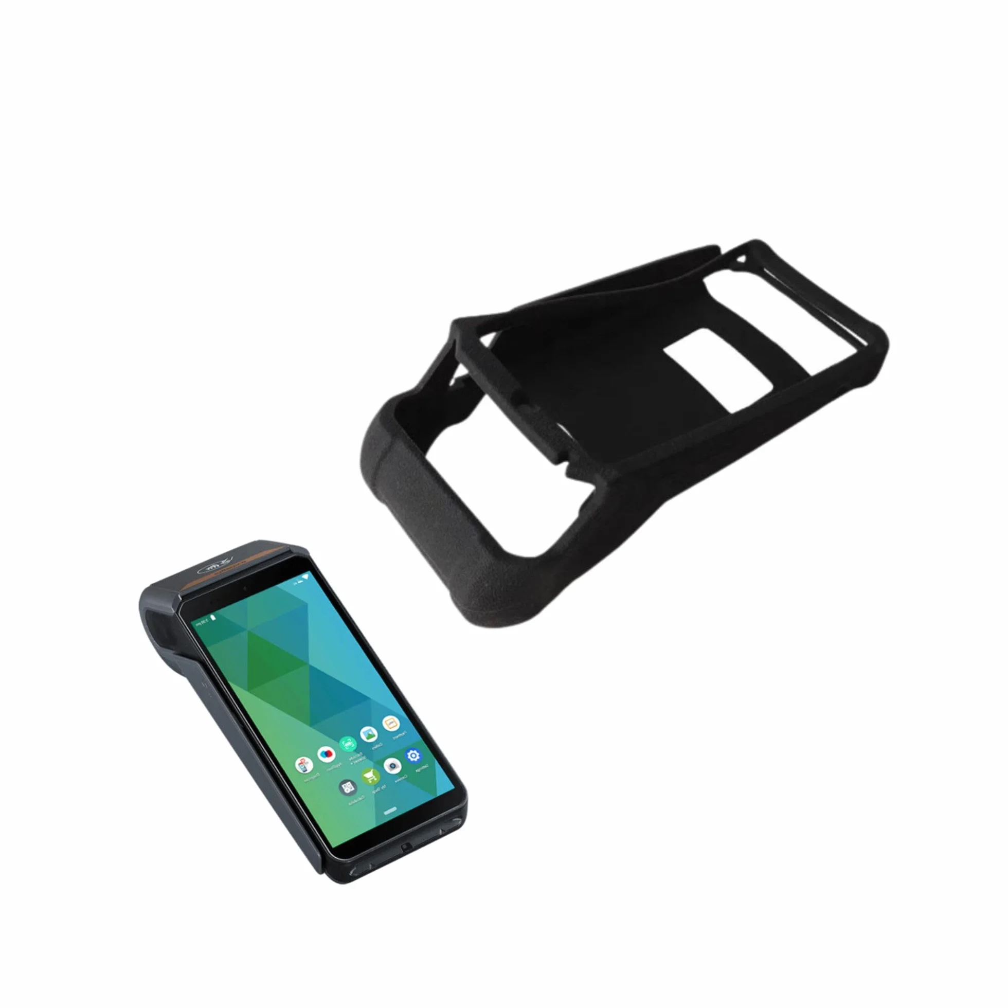 Funda de silicona TPV DX8000 – Carcasa protectora anticaídas y antideslizante para datáfono – Protector resistente