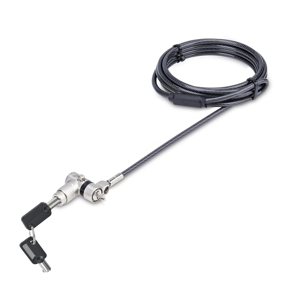 StarTech.com Cable Antirrobo con Candado Universal 3 en 1 para Portátil - Compatible Noble Wedge/Nano/K-Slot