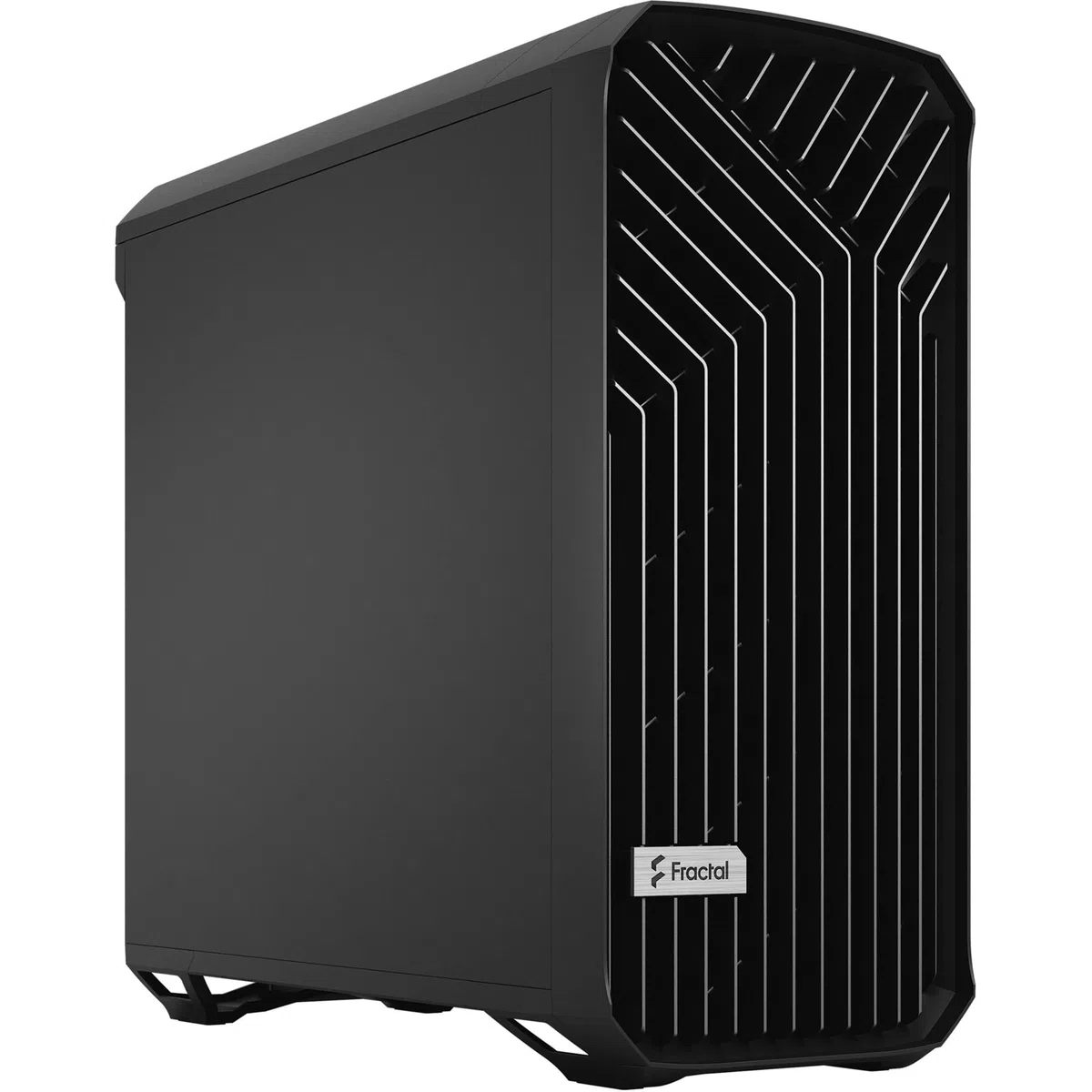 Fractal Design Torrent E ATX Caja Media Torre Alta Flujo de Aire Negro Solido con Ventiladores 180mm Optimizado