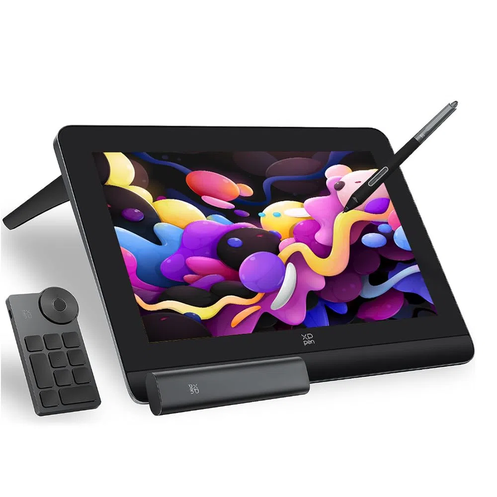 XPPEN Artist Pro14 Gen2 Tableta Gráfica con Pantalla con Lápiz 16K Niveles de Presión, Tableta Dibujo Digital 14 Pulgadas con Teclado Inalámbrico, Compatible con Windows,Mac,Android,Chrome,Linux