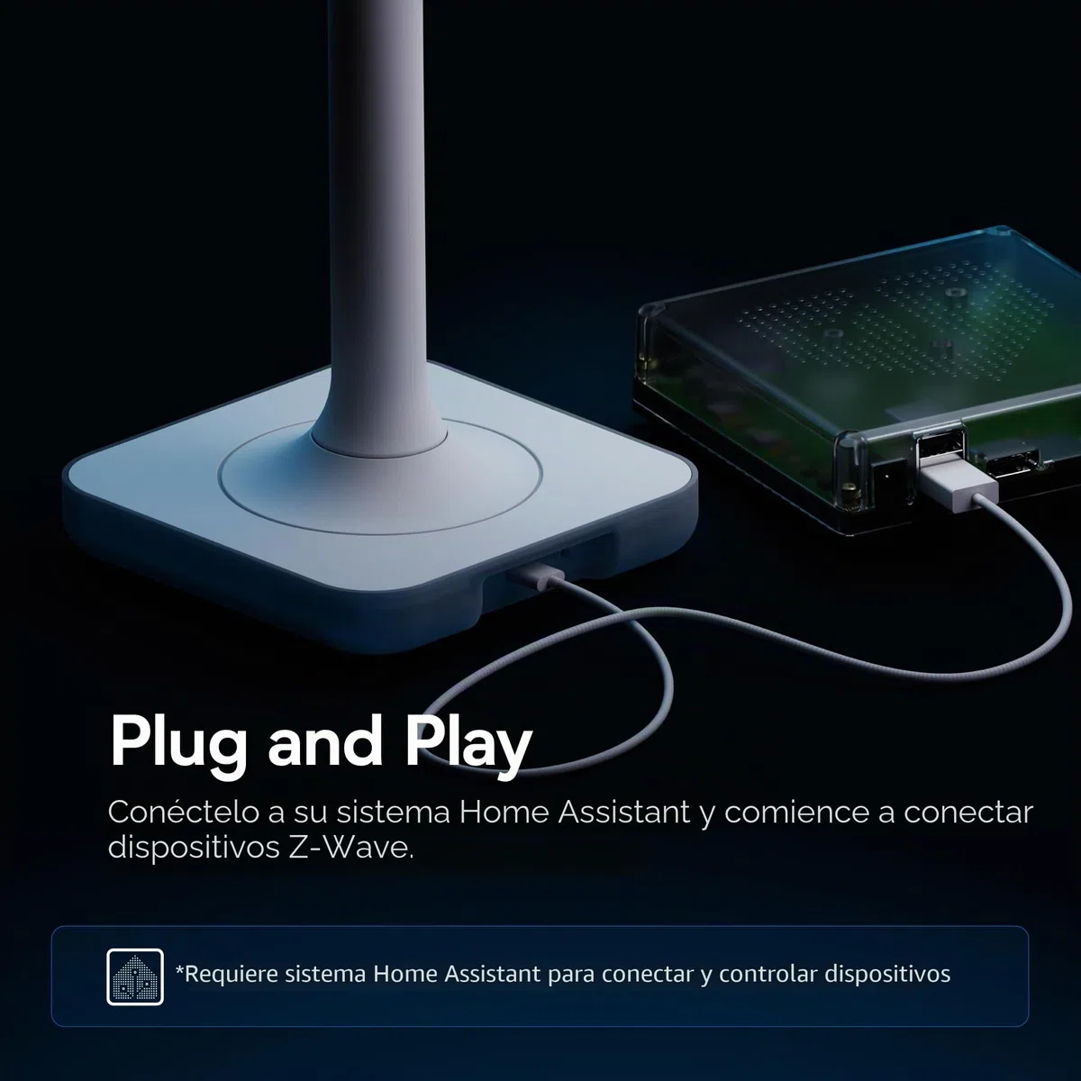 Home Assistant Connect ZWA-2 | Conecta Dispositivos Z-Wave a Home Assistant | Hardware Oficial de Home Assistant