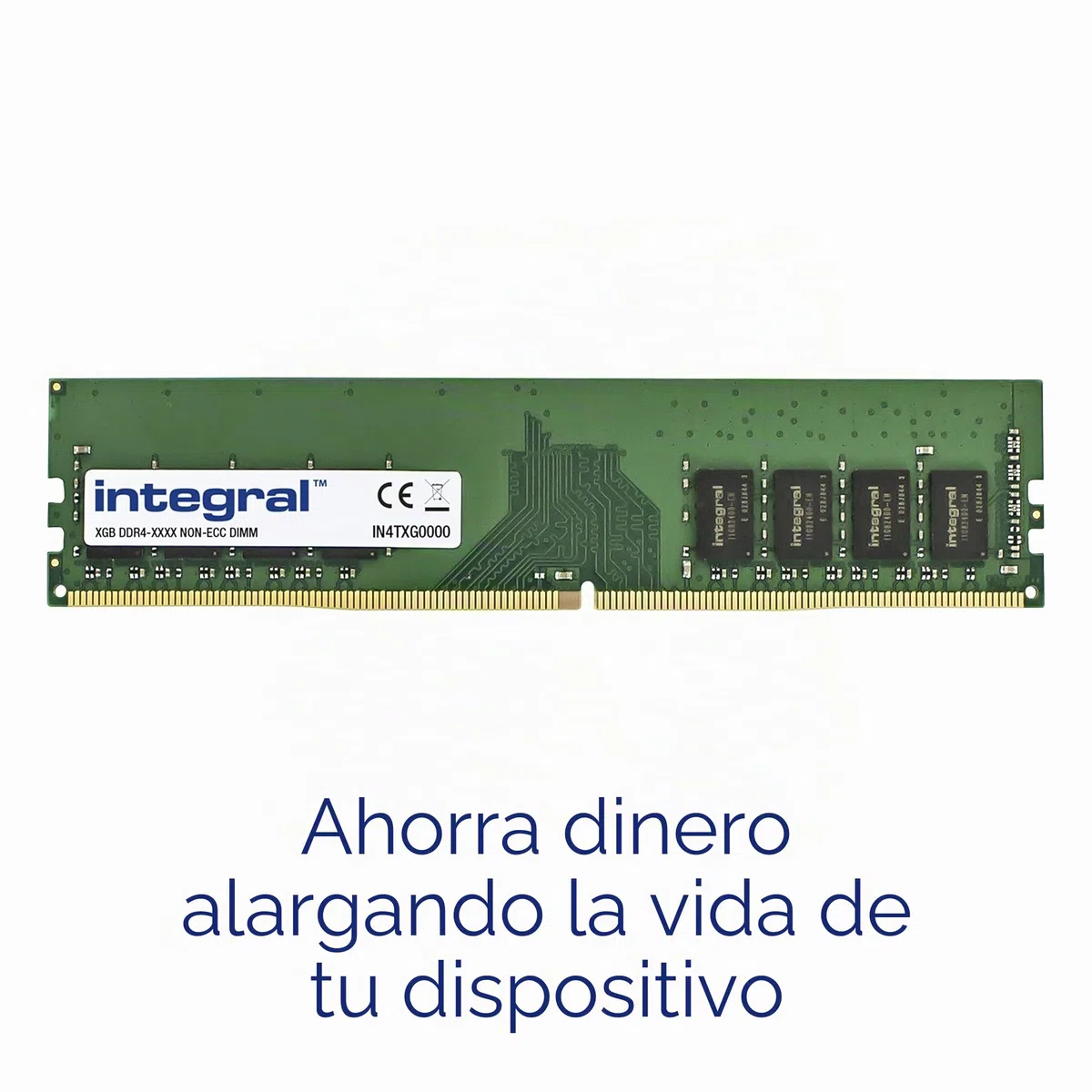 Integral 8GB DDR4 RAM 3200MHz PC4-25600 DIMM Desktop/Computer Memory Module