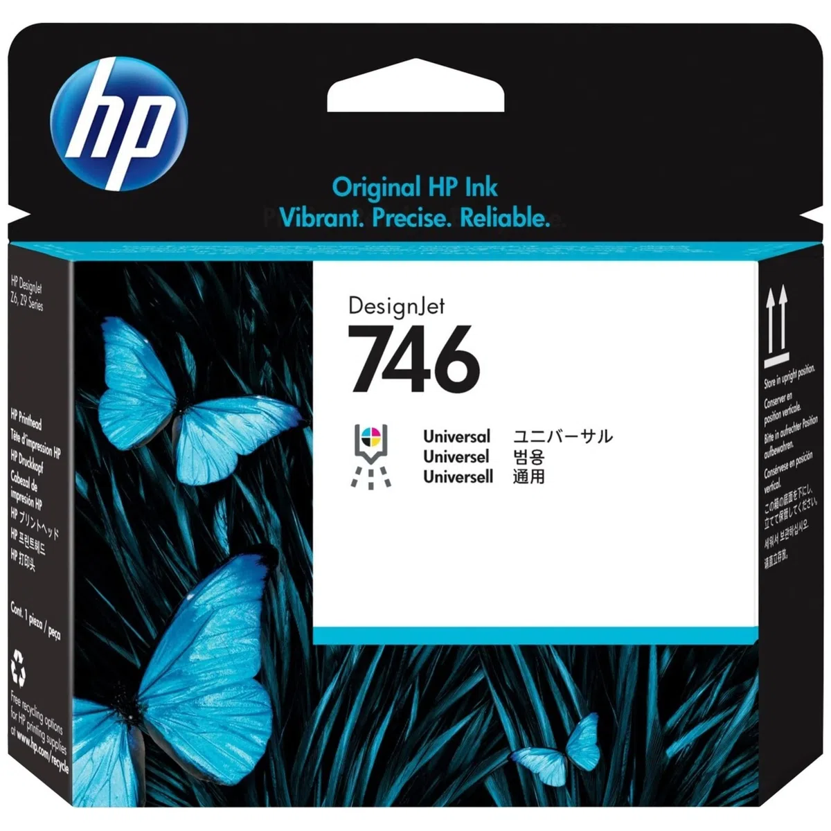 HP 746 P2V25A Color Universal, Cabezal de Impresión Original para Impresoras HP DesignJet