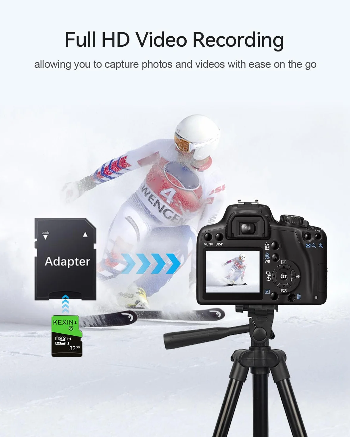 KEXIN Micro SD Tarjeta Memoria de 32GB, MicroSDHC Tarjeta hasta 70 MB/s de Alta Velocidad, TF Tarjeta UHS-1, Class10 [3 Pack * 32GB] para Movil, Tableta, Cámara y Drones(Verde Negro)