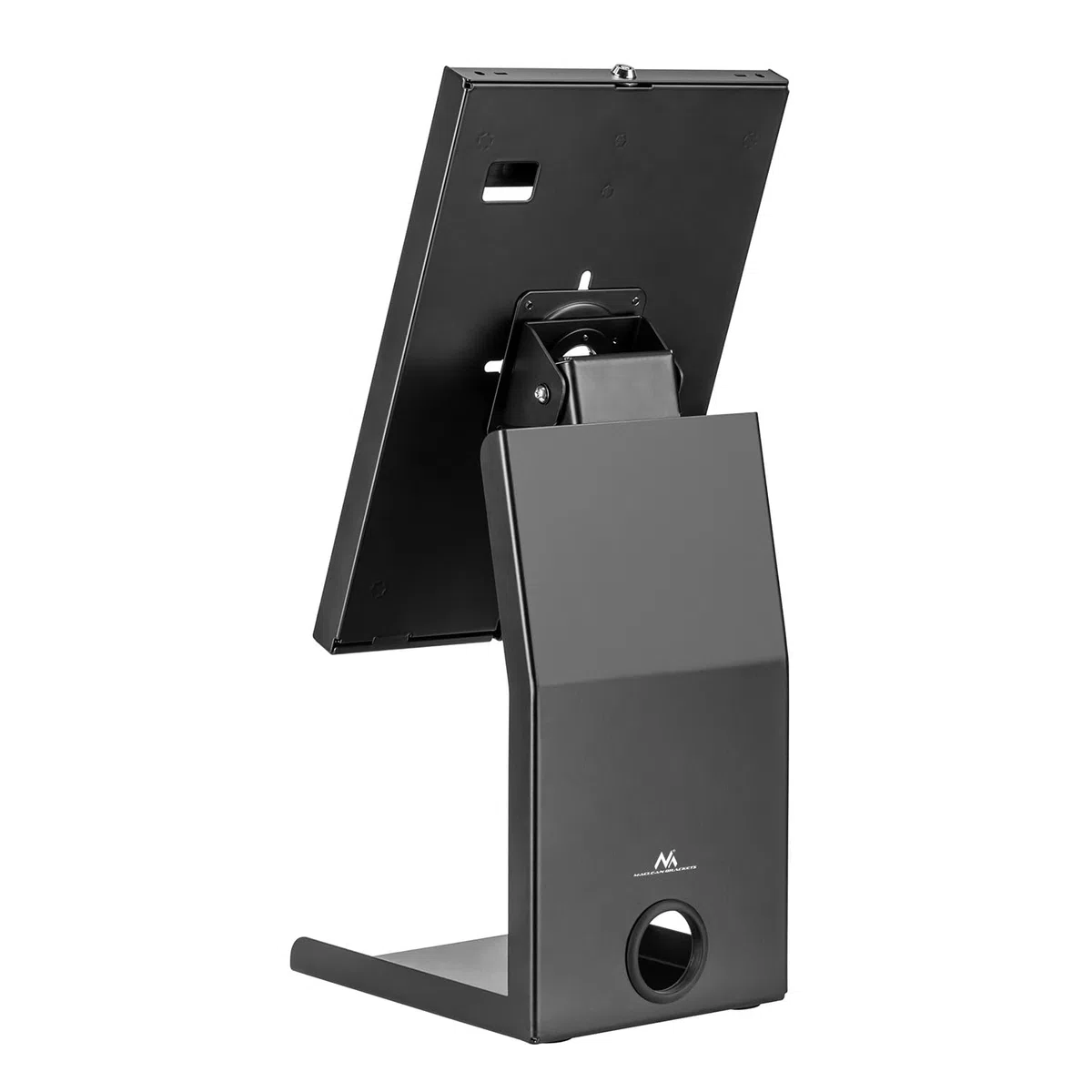 Maclean Soporte POS para Tableta de 9,7'' - 11'' e Impresora Fiscal | Carga máx.: 1 kg | Cerradura Antirrobo con Llave | Ajuste de Inclinación, Ajuste de Rotación | MC-336
