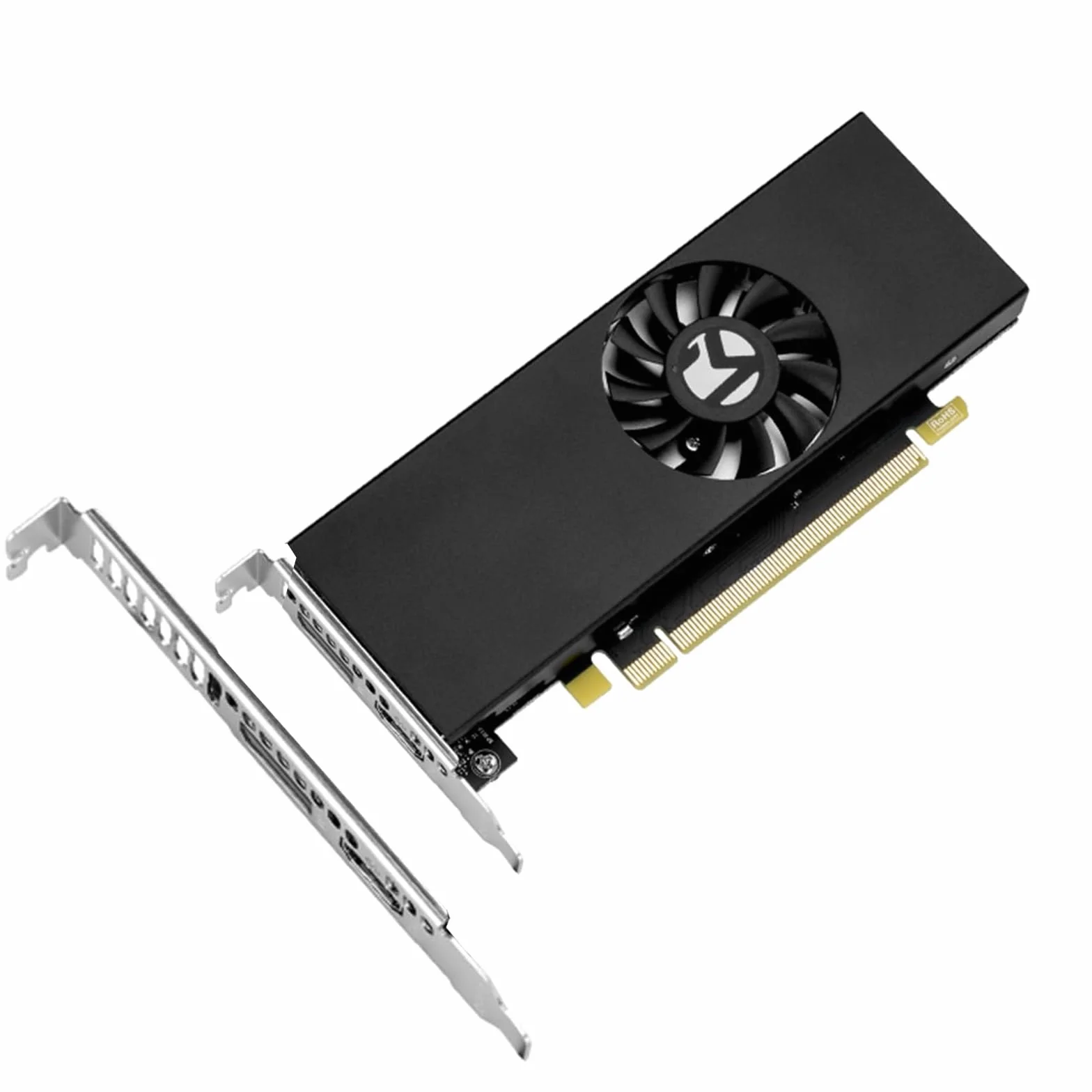 maxsun GeForce RTX 3050 LP 6GB Tarjetas gráficas GDDR6 Tarjeta gráfica de vídeo GPU De Bajo Perfilpara PC Gaming Mini Pequeño Factor De Forma SSF Design PCI Express 4.0, HDMI 2.1, DisplayPort 1.4a