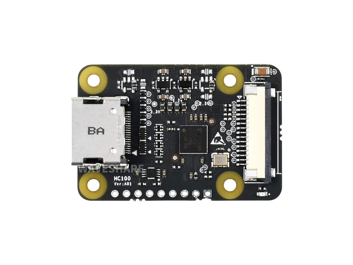 Waveshare Adaptador HDMI a CSI para Raspberry Pi, Soporte de Entrada HDMI de la cámara hasta 1080p @30fps, retrocompatible, para Raspberry Pi 4B/3 B+ / A+ / B / 2B / B+ / A+ / Zero W