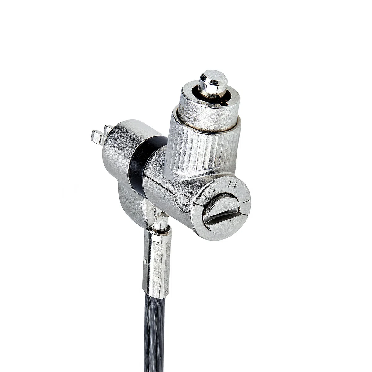 StarTech.com Cable Antirrobo con Candado Universal 3 en 1 para Portátil - Compatible Noble Wedge/Nano/K-Slot