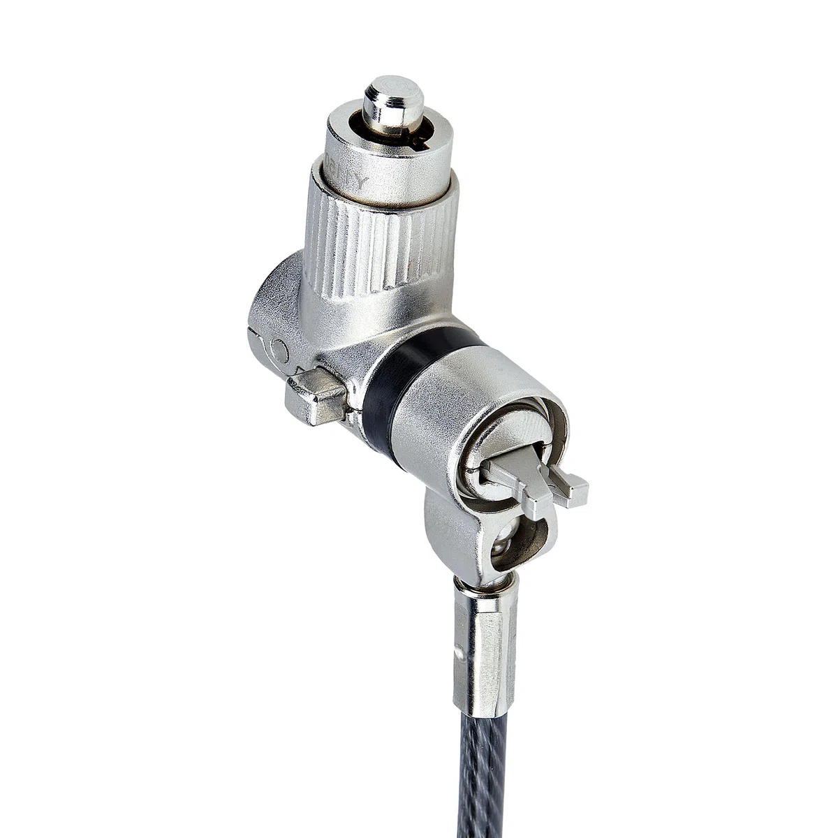 StarTech.com Cable Antirrobo con Candado Universal 3 en 1 para Portátil - Compatible Noble Wedge/Nano/K-Slot