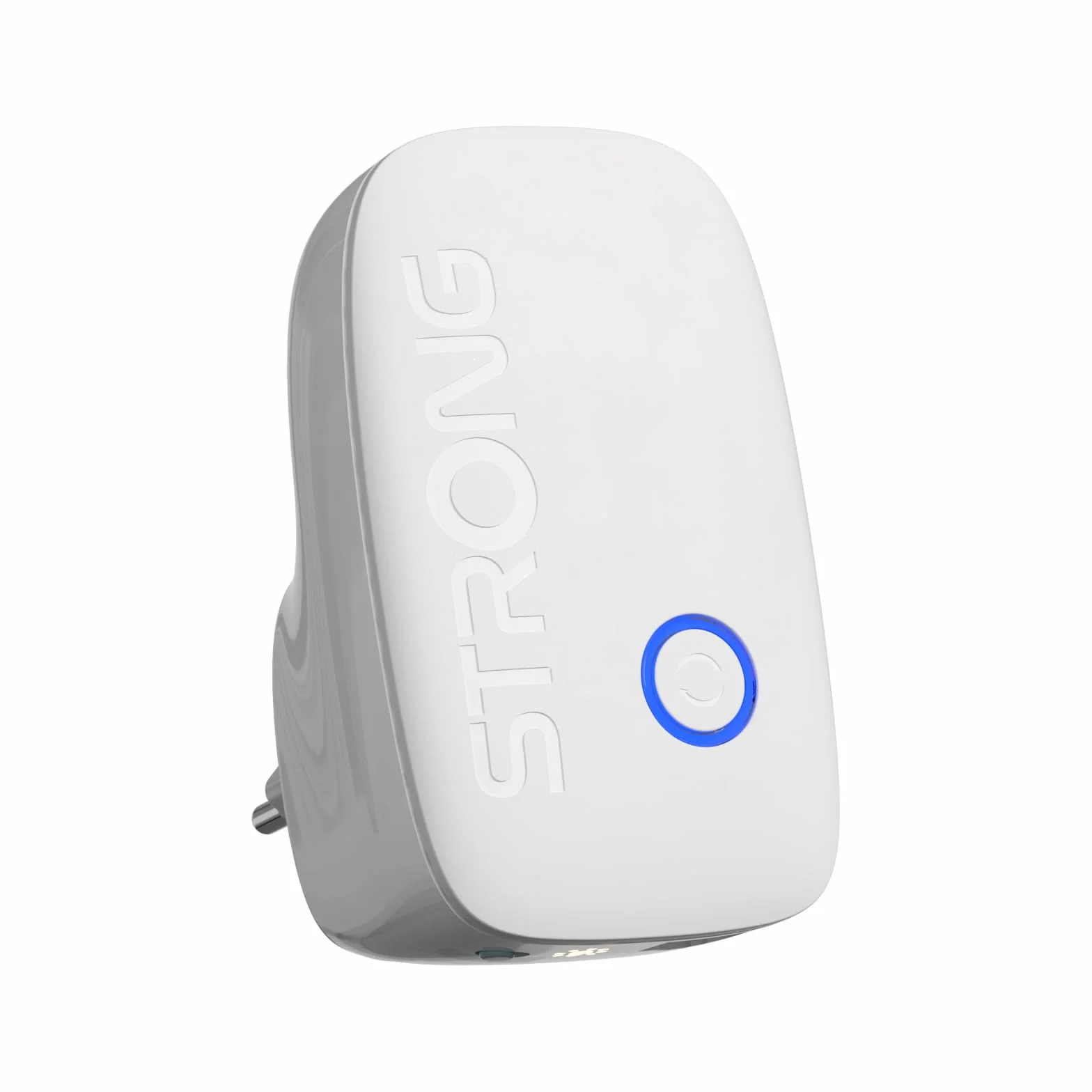 Strong Repetidor WiFi AC1200 de Pared – Amplificador señal WiFi Potente Dual Band, repetidor WiFi Largo Alcance, WiFi Extender para casa con WPS y Puerto LAN