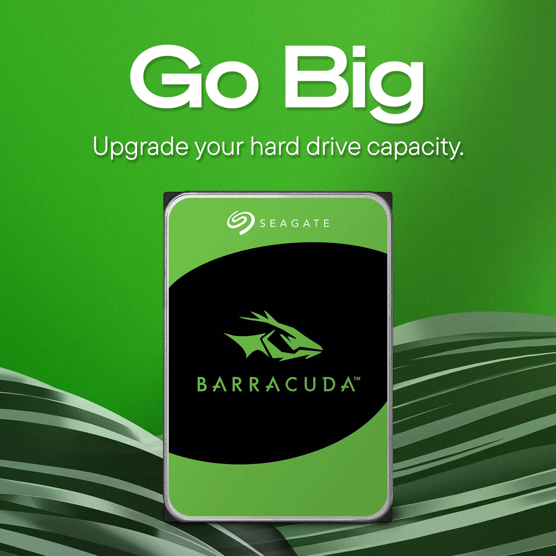 Seagate Barracuda 24TB Disco Duro Interno, 7200 U/Min, 512MB Cache, SATA 6Gb/s, 3.5" (ST24000DM001)