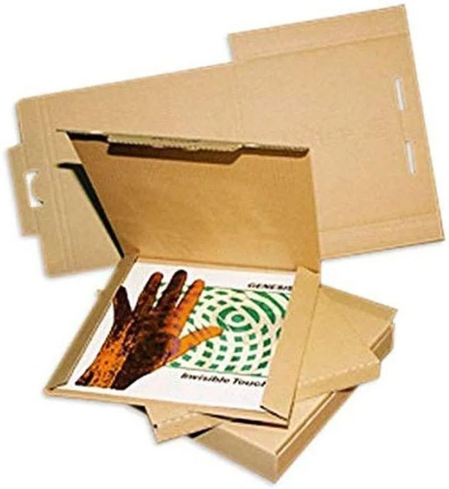 50 Cajas para enviar 1 A 3 Discos DE Vinilo LP - Marca Cuidatumusica - / Ref. 2126