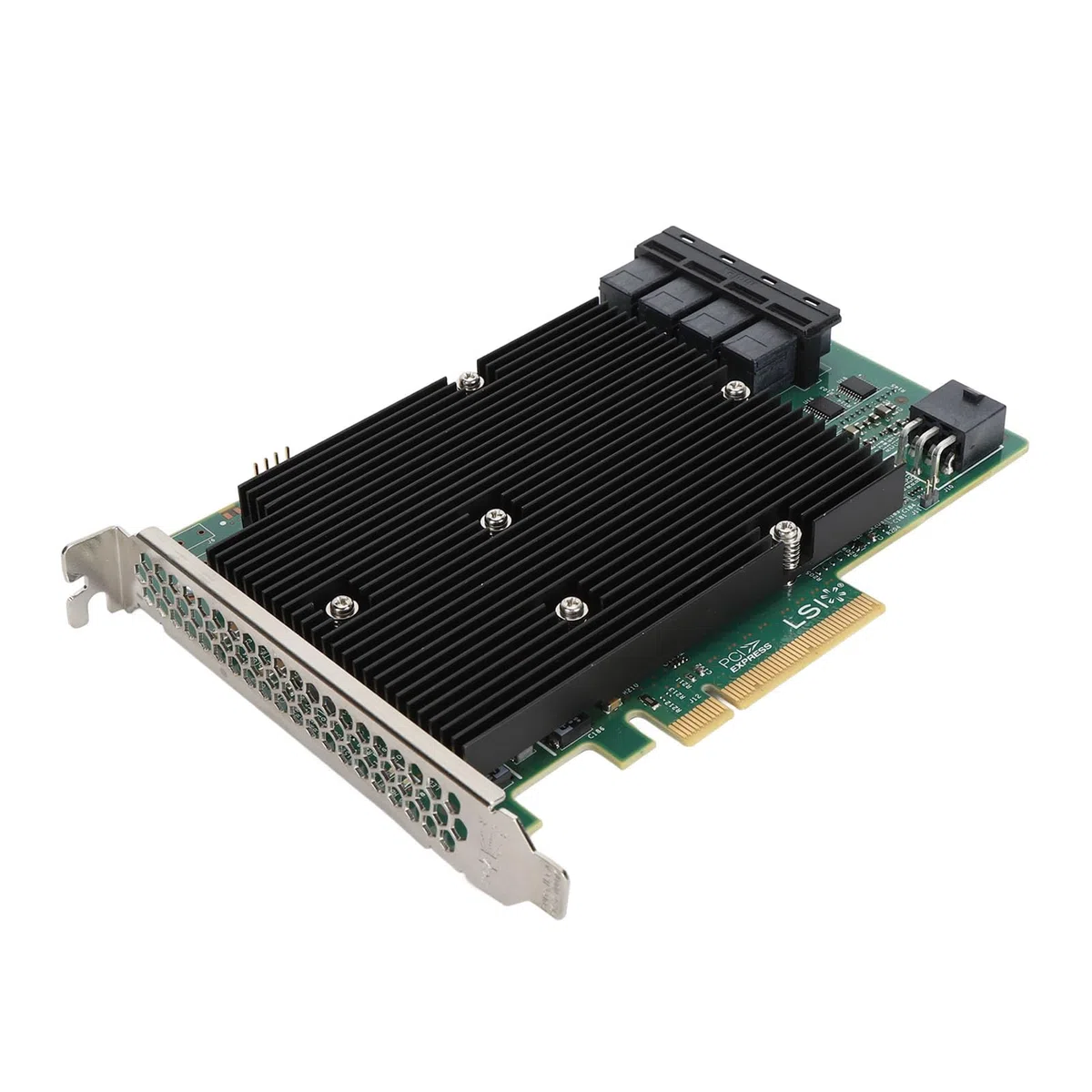 LSI SAS 93001 6I 16 Puertos 12Gbps SATA SAS Controlador Tarjeta HBA PCIe 3,0 8X Adaptador de Bus Host para Linux, VMware, Freebsd, etc.