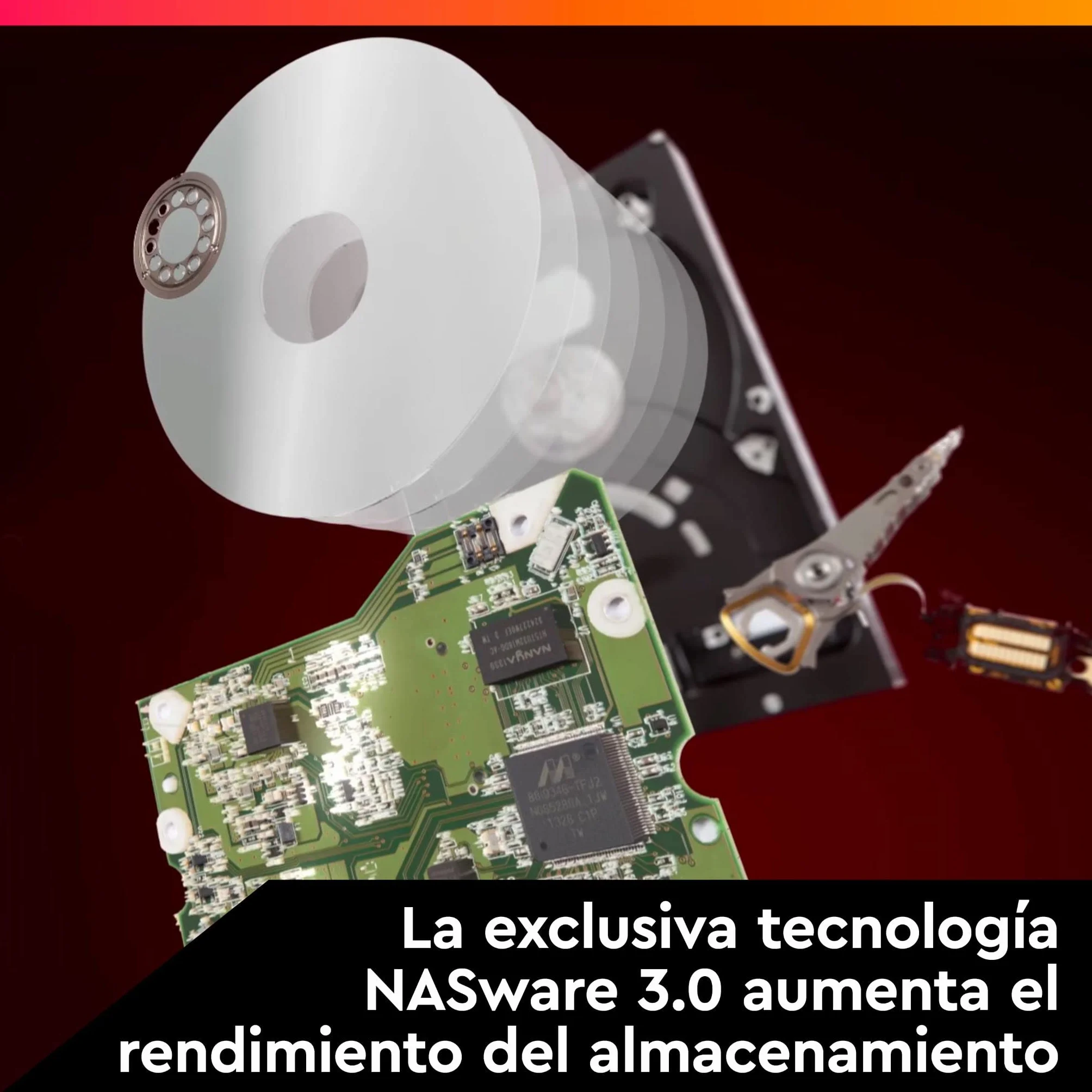 WD Red Plus 8 TB NAS Disco duro interno de 3.5 pulgadas, Clase de 5400 r. p. m., SATA de 6 Gb/s, CMR y Caché de 256 MB