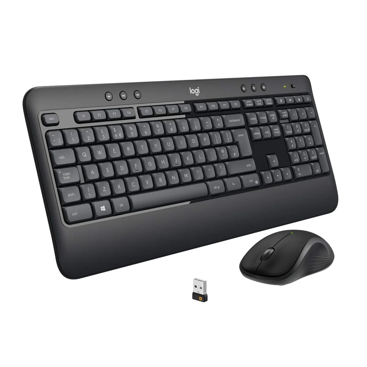 Logitech MK540 avanzado teclado y ratón inalámbricos COMBO - PAN QWERTY