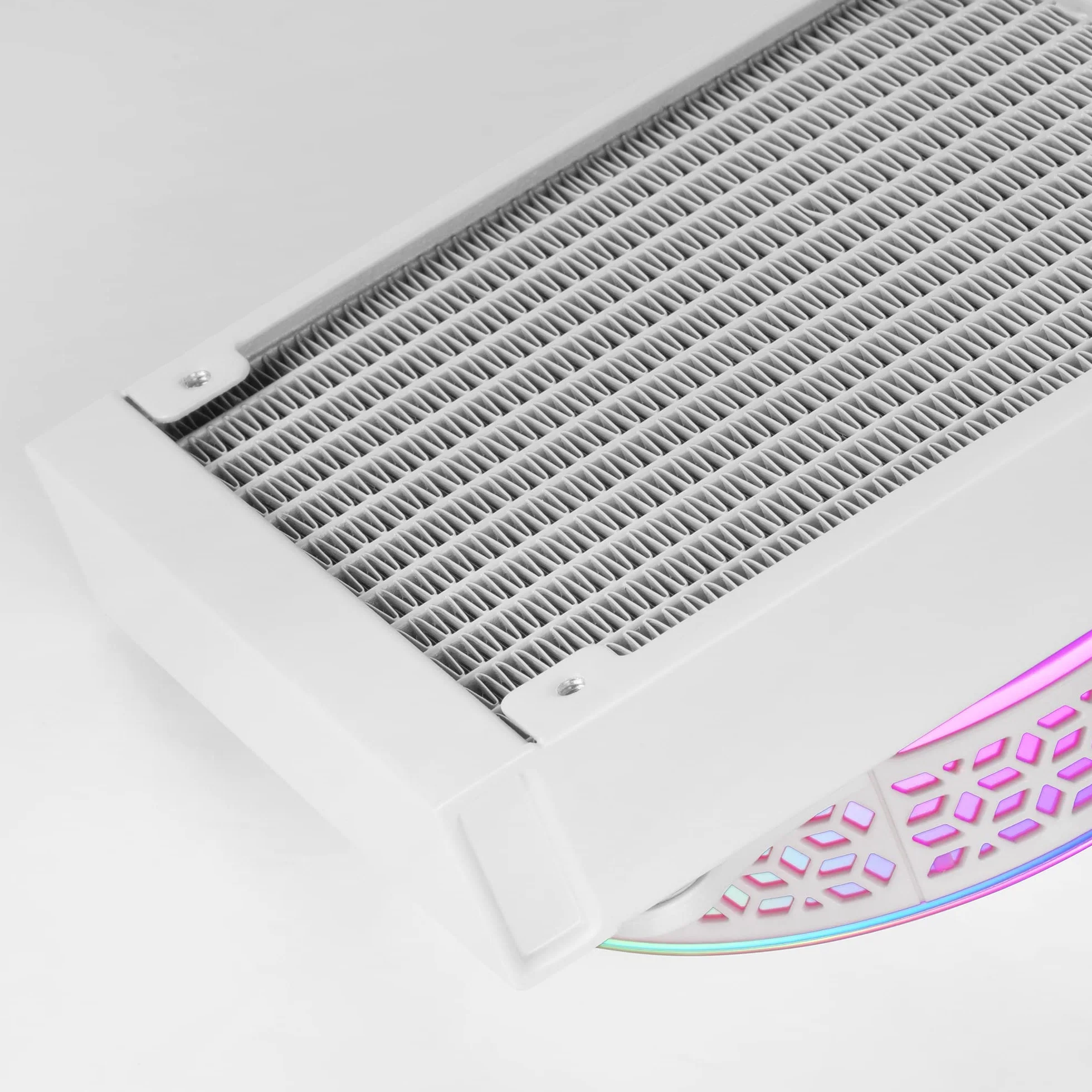 Mars Gaming ML-ONE120, Refrigeración Líquida CPU, TDP 200 W, Espejo Infinito, Ventilador FRGB Silencioso, Multisocket Universal, Blanco