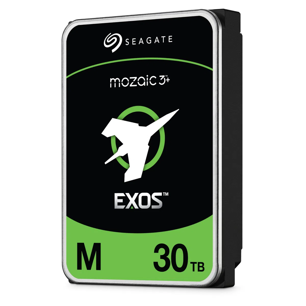 Seagate Exos M 30TB Enterprise Disco Duro Interno 3.5", 7200 RPM, CMR, 512 MB de caché, SATA 6 GB/S, Servicio de Rescate de Datos (ST30000NM004K)