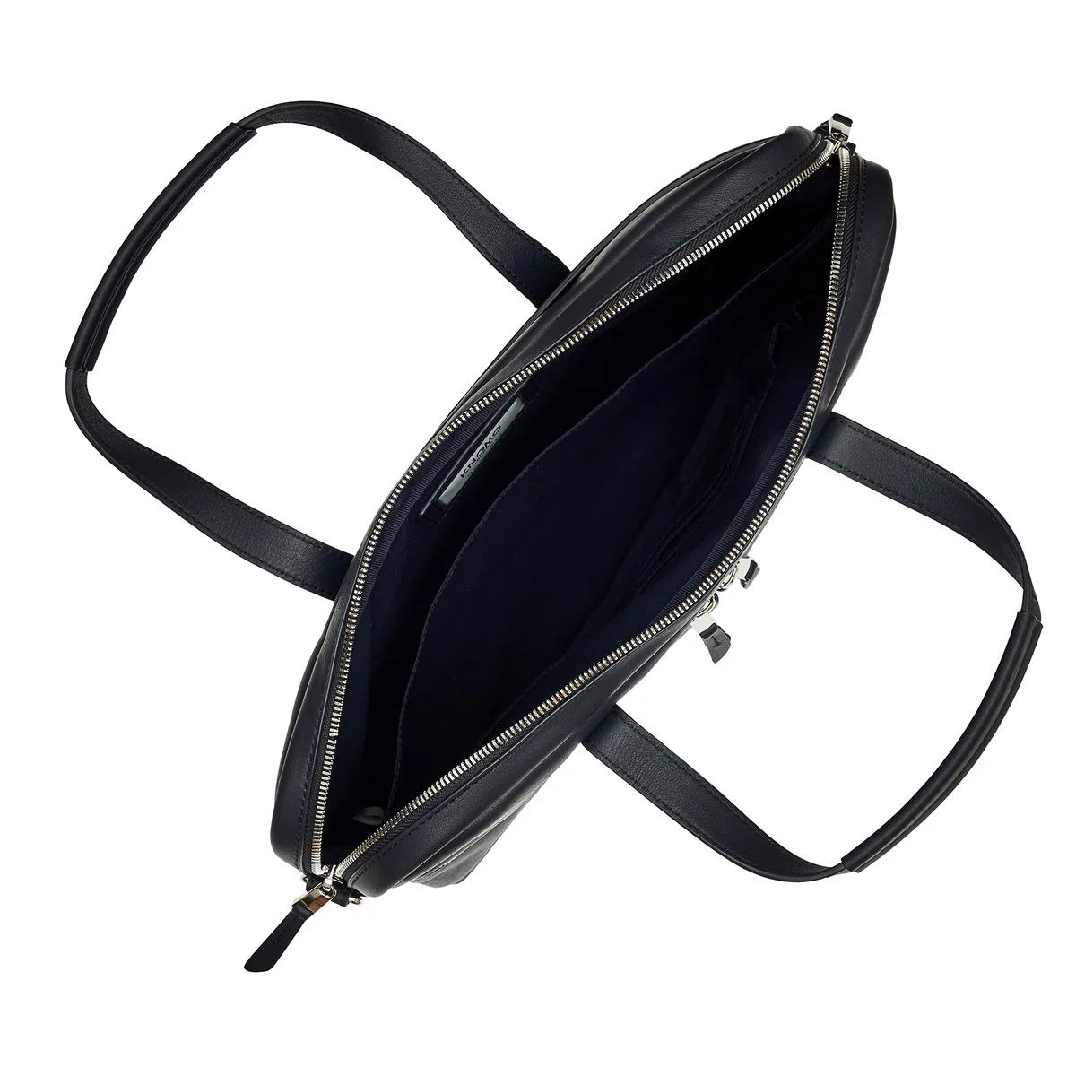 KNOMO Hanover Maletín para Laptop 14 Pulgadas Bolsa de Trabajo Delgada Correa Desmontable Azul Marino