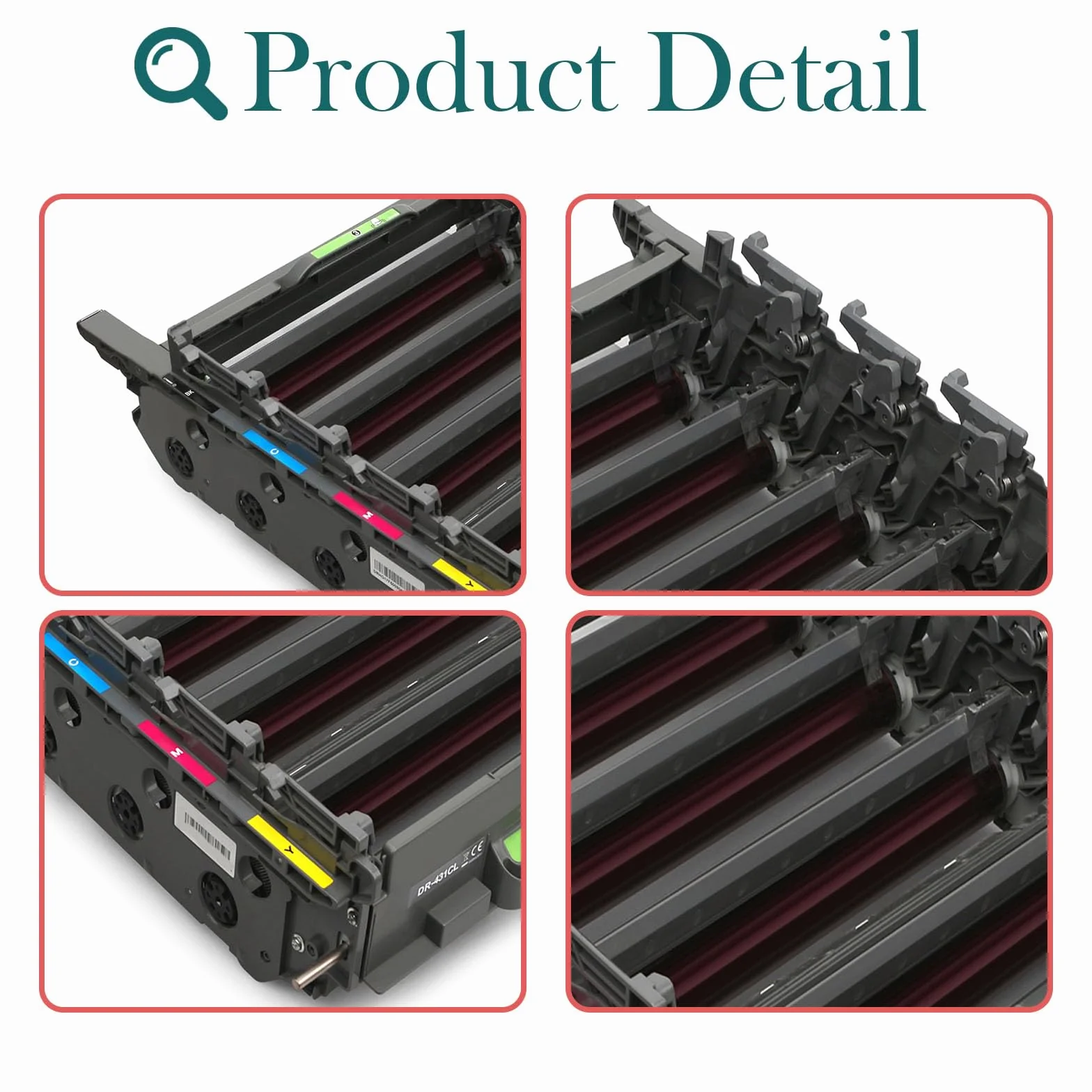 DR421CL Tambor para Brother DR421CL DR-421 Unidad de Tambor compatible con DCP-L8410CDW HL-L8260CDW HL-L8360CDW HL-L9310CDW MFC-L8610CDW MFC-L8690CDW MFC-L8900CDW MFC-L9570CDW Impresoras
