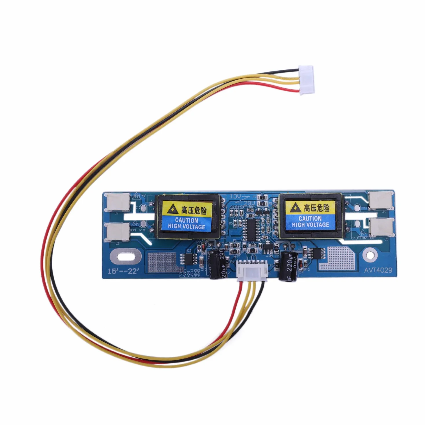 Avt4029 Universal Reemplazo del Inversor Inversor Ccfl LCD Pantalla Lámpara De 4 10-29V para 15-22 Pulgadas Pantalla con Cable De 6