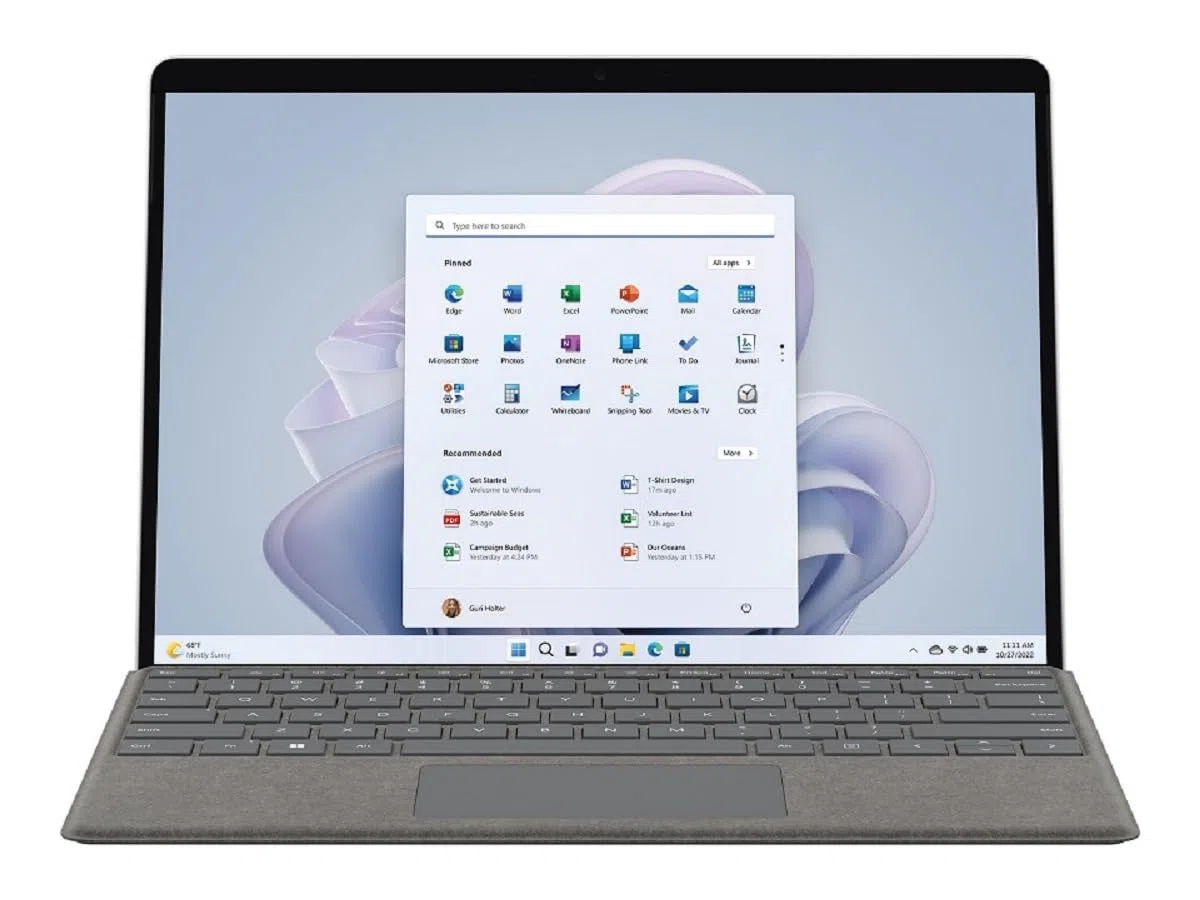 Microsoft MS Surface Pro 9 i7-256-16-W10P-sr Comercial - Platino (Reacondicionado)