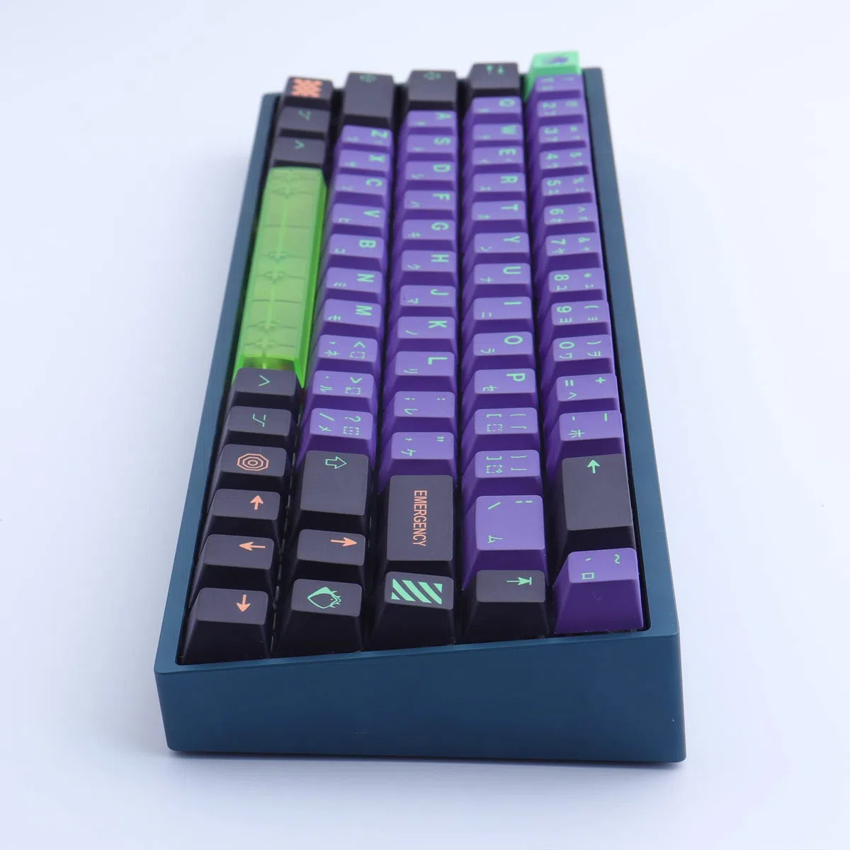 Teclas PBT, 130 Teclas, Perfil Cereza Mecha Teclas sublimación de Tinte con Barra espaciadora 7U PBT Keycap Set Teclas japonesas para interruptores Cherry MX Teclados mecánicos