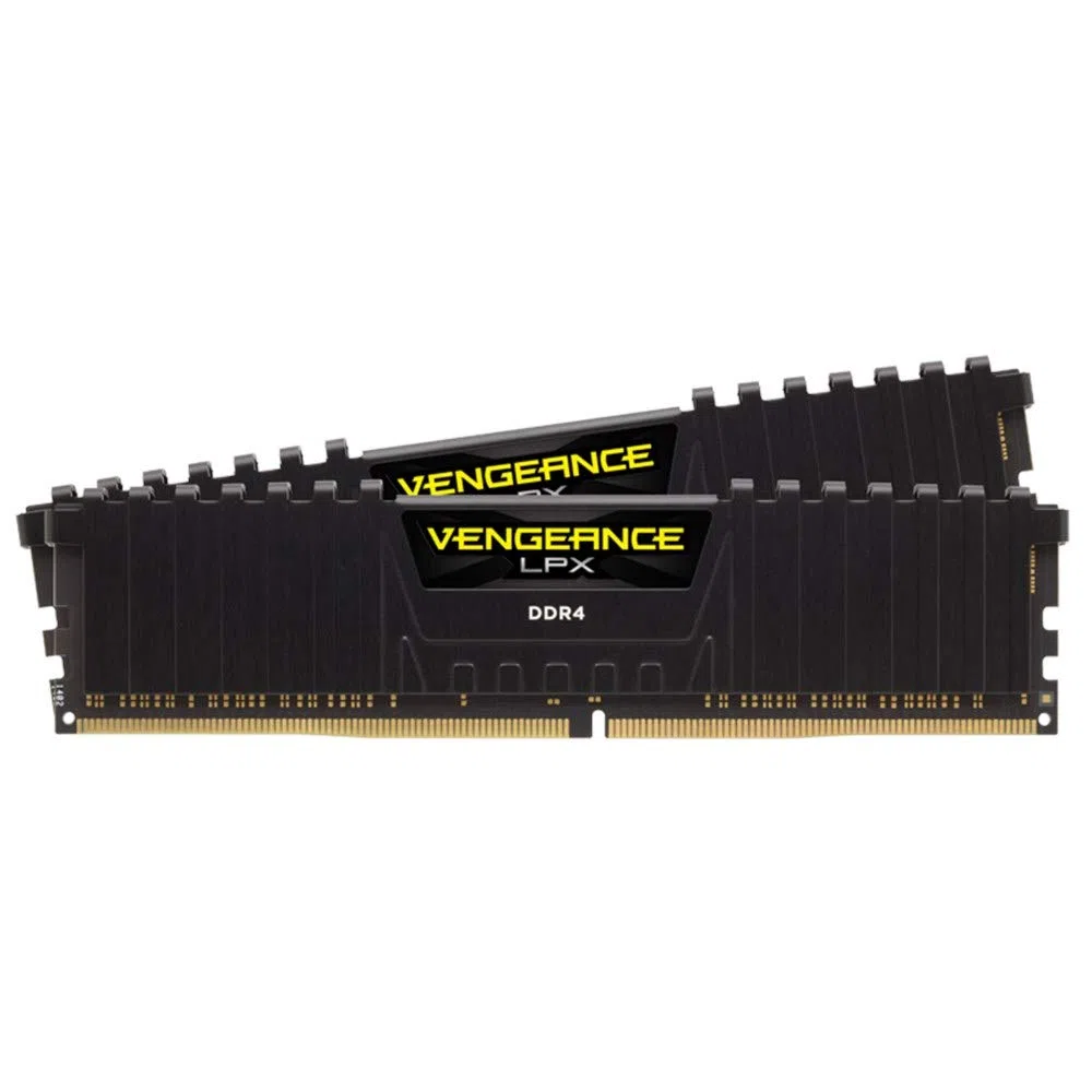 Corsair CMK16GX4M2D3600C18 Vengeance LPX 16GB (2 x 8GB) DDR4 hasta 3600MHz CL18 Módulo de Memoria de Alto Rendimiento, Negro