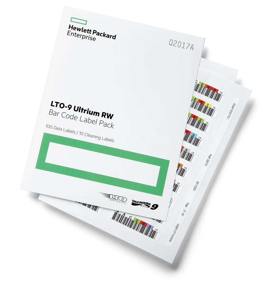 Hewlett Packard Enterprise HPE LTO-9 ULTRIUM RW Bar Code SUPL