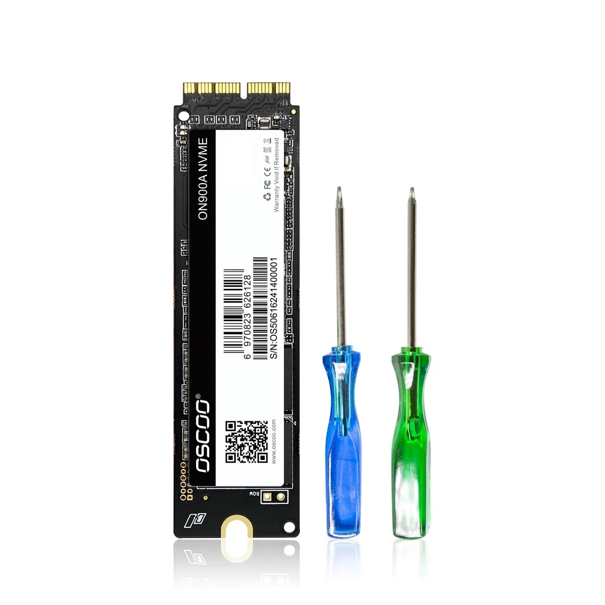 1TB NVMe SSD PCIe gen3.0x4 Disco Duro Interno para Leer y Escribir hasta 3500MB/s, tecnología NVMe 3D NAND, para Mac Air 2013-2017, Mac Pro 2013-2016, Mac Mini 2014, iMac 2012-2018