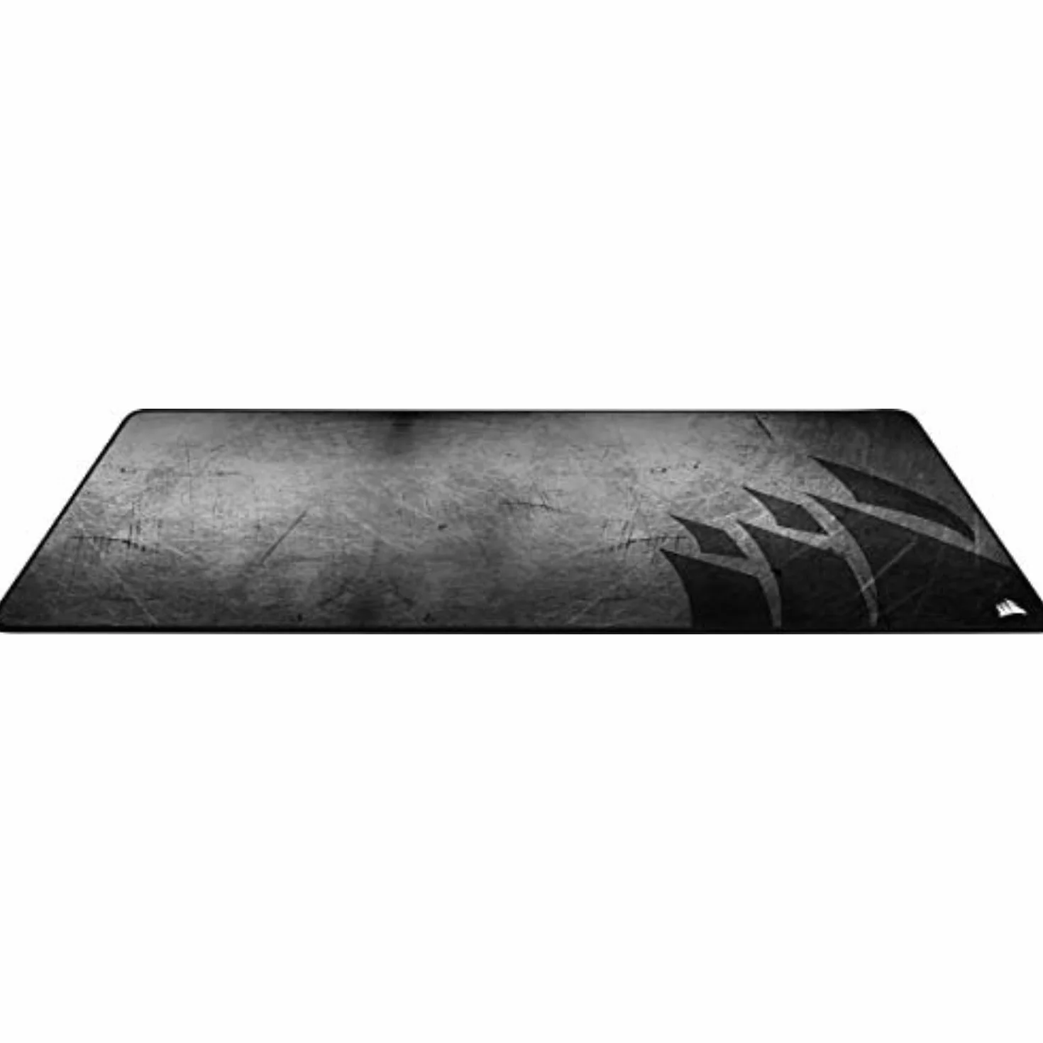 Corsair MM350 PRO Alfombrilla Tela a Prueba de Derrames para Juegos, Superficie 93 cm x 40 cm, Microtejido, Goma Afelpada gruesa 4 mm, Base Goma Texturizada Antideslizante, Negro/Gris, Extendido XL