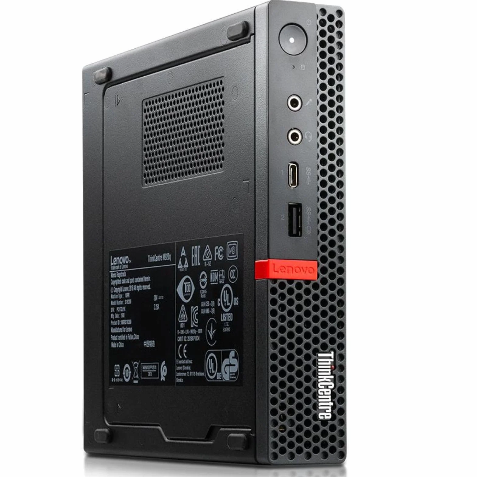 Lenovo Mini PC ThinkCentre M920q Tiny, procesador Core i3-8100T, 8 GB de RAM, SSD de 240 GB, Windows 11 Pro (reacondicionado)
