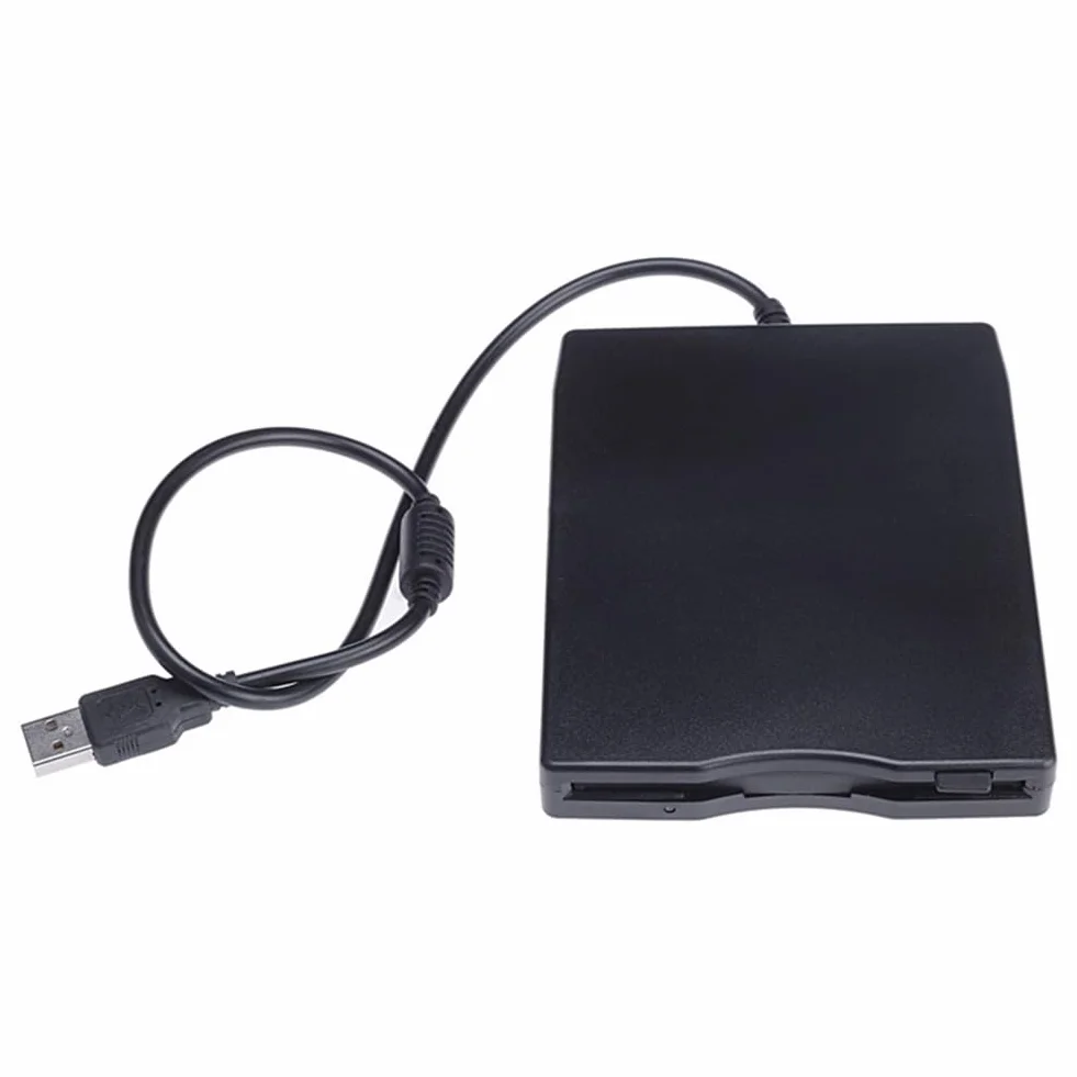 Unidad de Disquete USB 2.0 Lector de Disquete Externo Portátil de 3,5 Pulgadas Diseño Liviano y Ultradelgado para PC Portátil