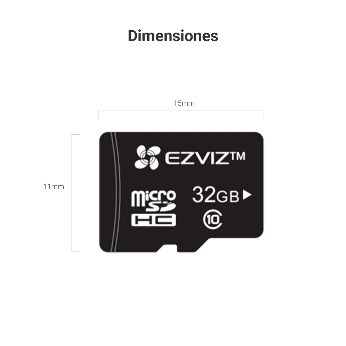 EZVIZ Tarjeta de Memoria Micro SD 32GB Memoria Profesional Tarjeta para Cámaras de Seguridad