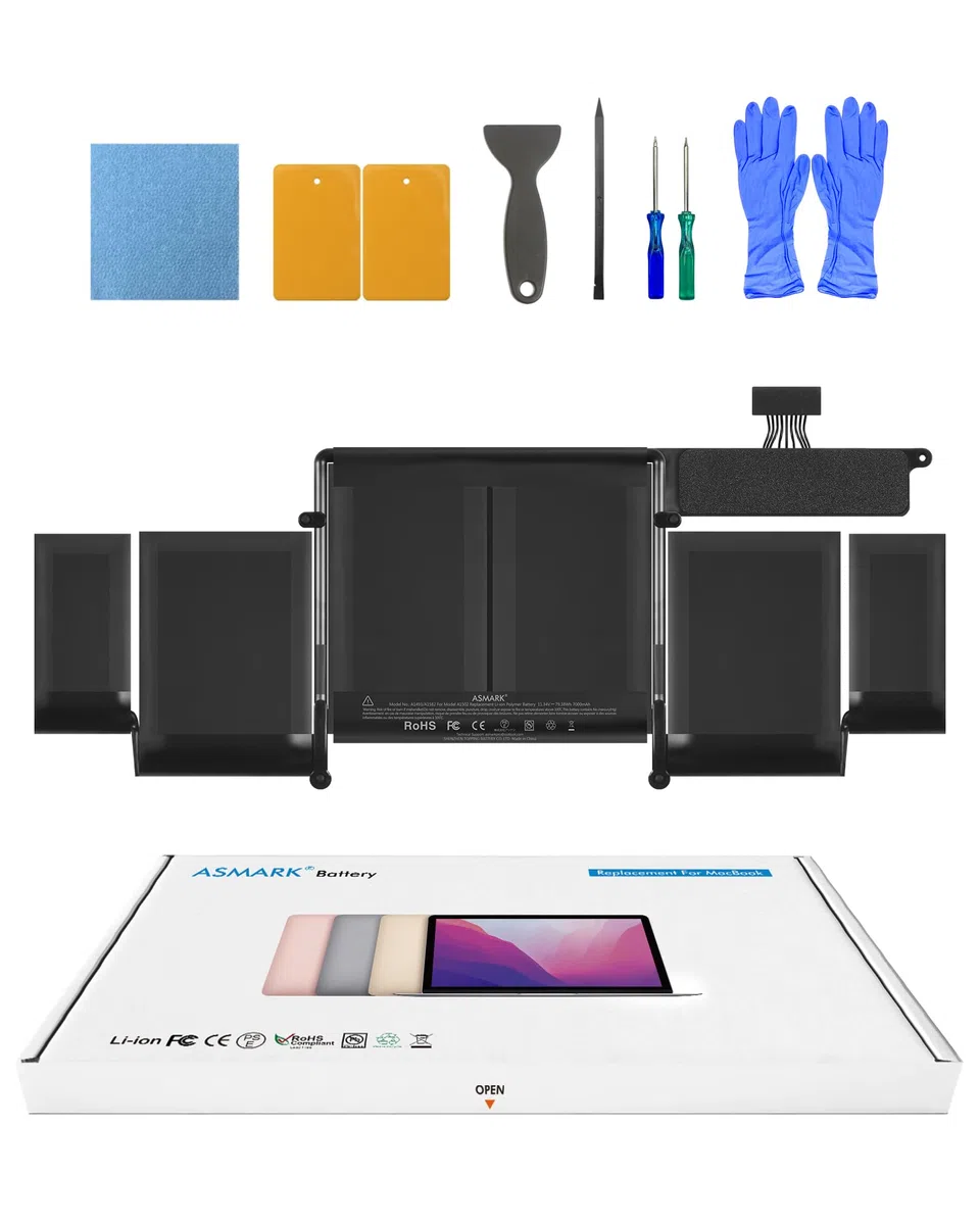 ASMARK Bateria MacBook Pro A1502 per 13 Pulgadas (principios de 2015, Mediados de 2014, Finales de 2013) Retina Batería A1493/1582 Battery