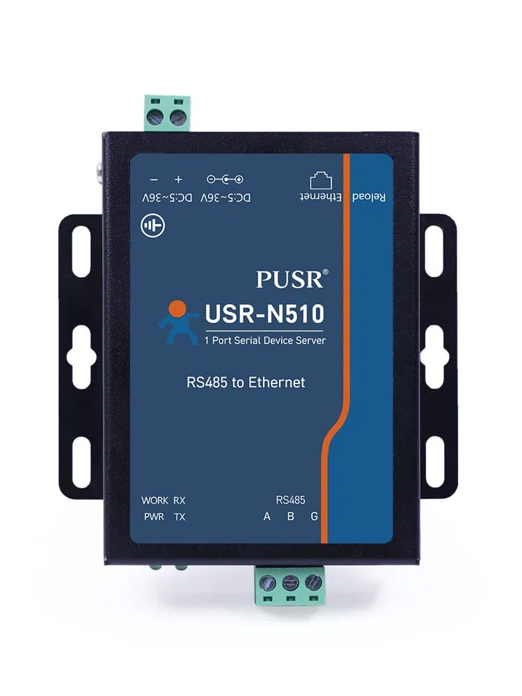 RS485 convertidor de Serie a Ethernet MQTT TCP a RTU Gateway 1 Puerto USR-N510