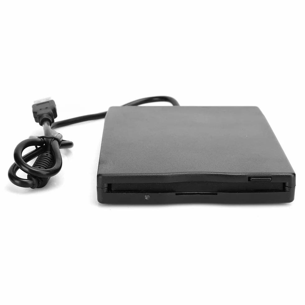 Annadue Unidad de Disquete portátil, Lector de Tarjetas de Disquete de 3,5 Pulgadas, con Interfaz USB, Disquete Externo extraíble para 10 7 Vista, para 8 / XP/ME / 2000 / SE / 98