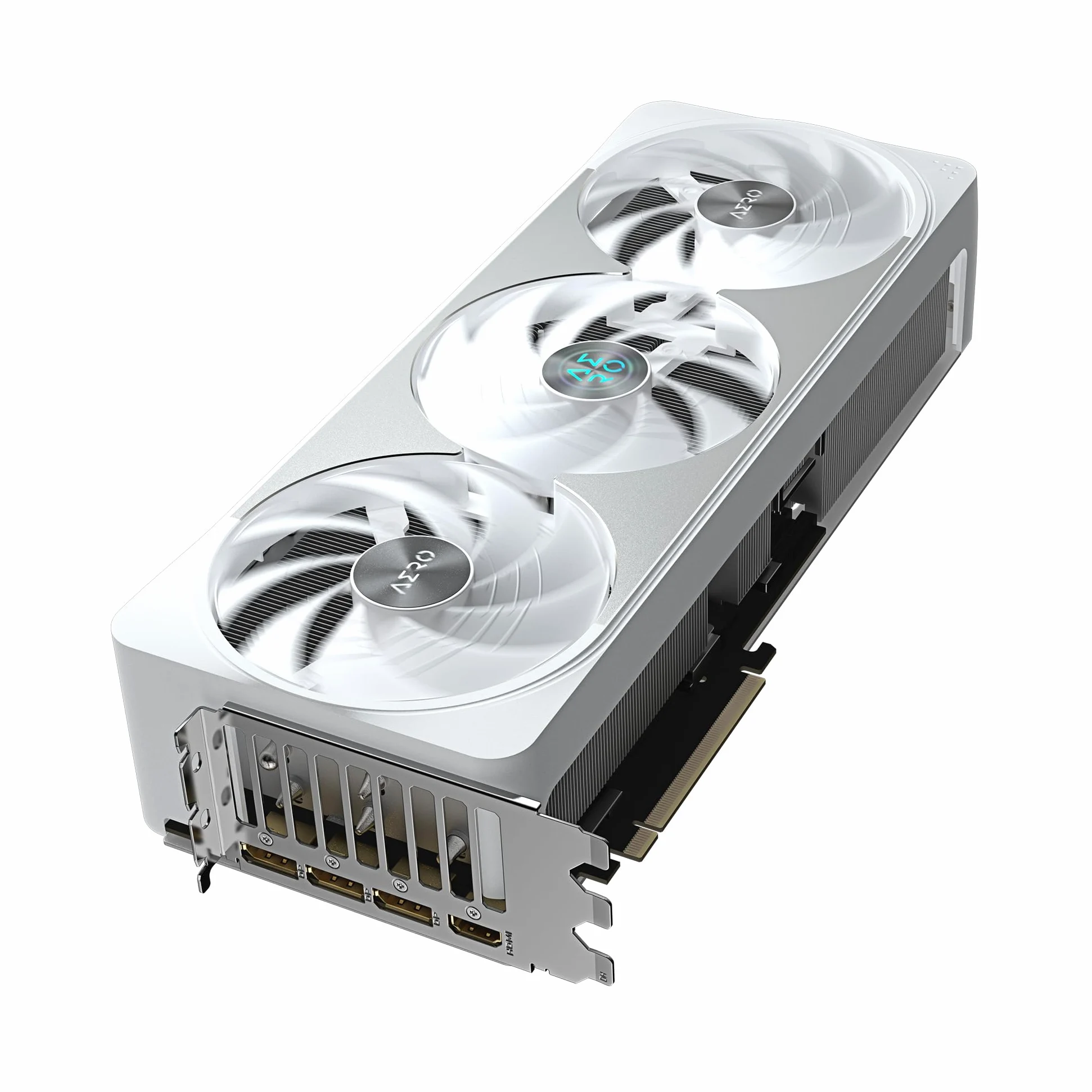GIGABYTE GeForce RTX 5070 Ti Aero OC 16G Tarjeta Gráfica - 16GB GDDR7, 256 bits, PCI-E 5.0, 2588 MHz Core Clock, 3 x DP 2.1a, 1 x HDMI 2.1b, NVIDIA DLSS 4, GV-N507TAERO OC-16GD